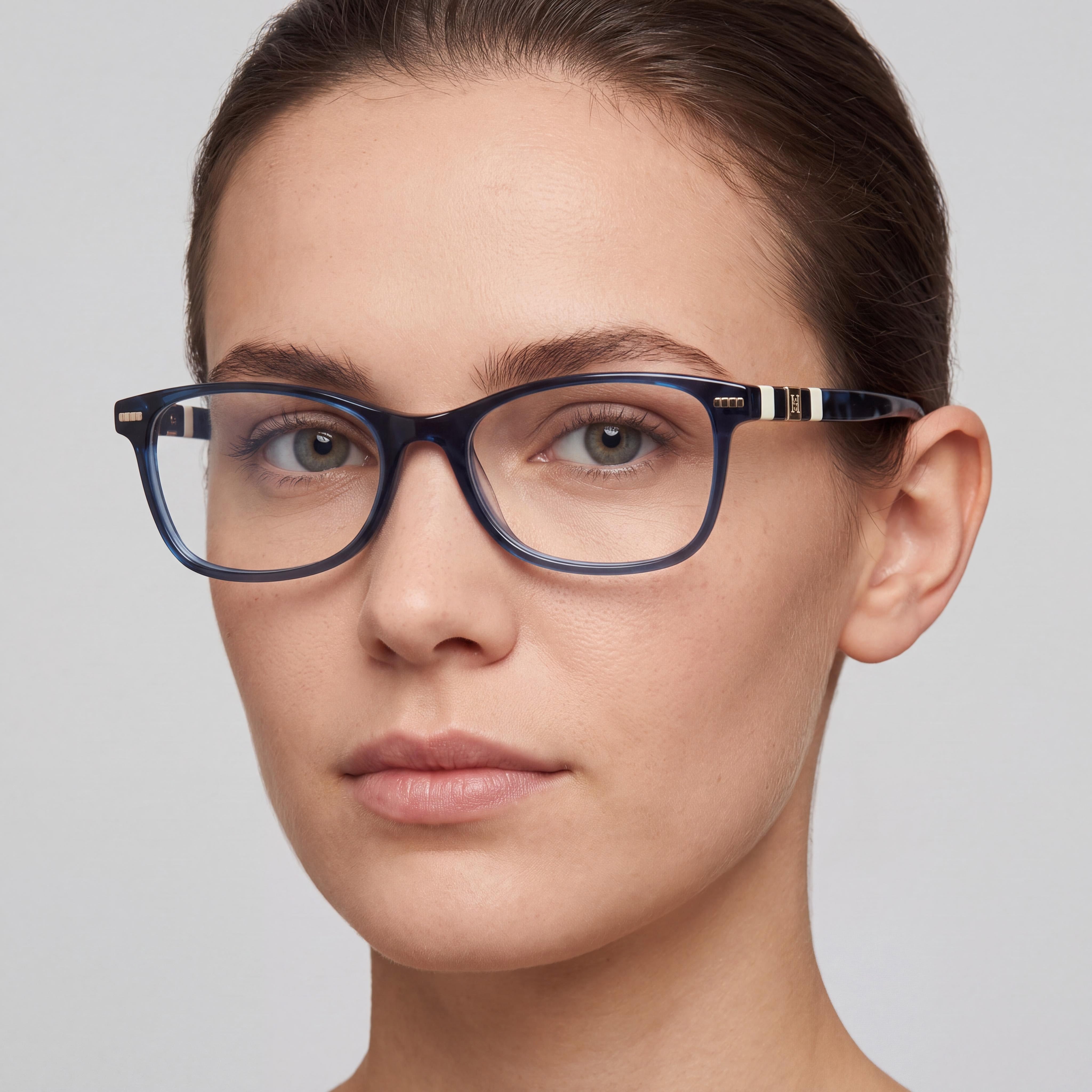 Carolina Herrera Her 0110 Unisex Plastic Frame Bluehaven Blue Polarized Lens Sunglasses 54mm, Photo 3