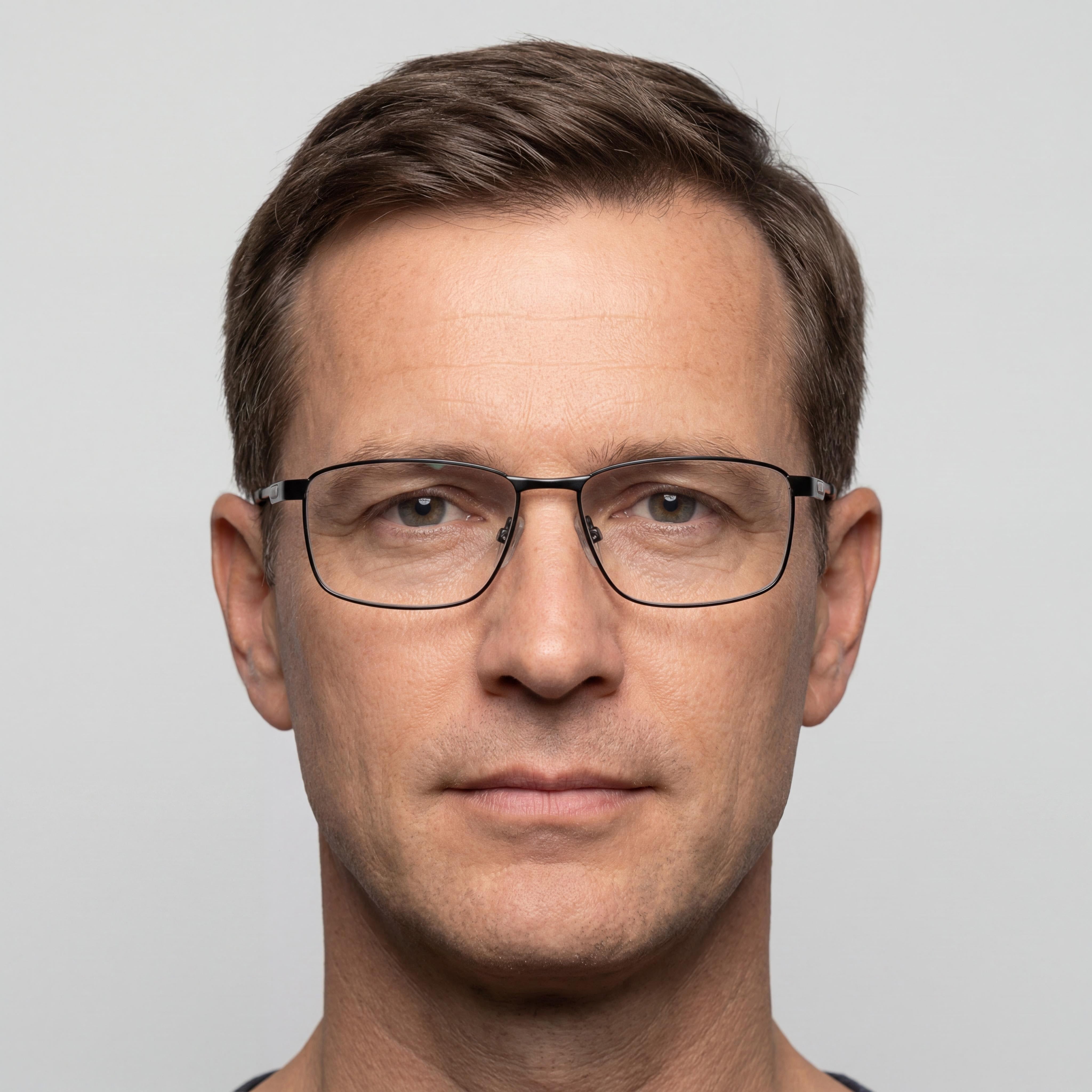 Polaroid Casual PLD D534/G Men's Eco Stainless Steel Eyeglasses Matte Ruthenium 55-15-145, Photo 4