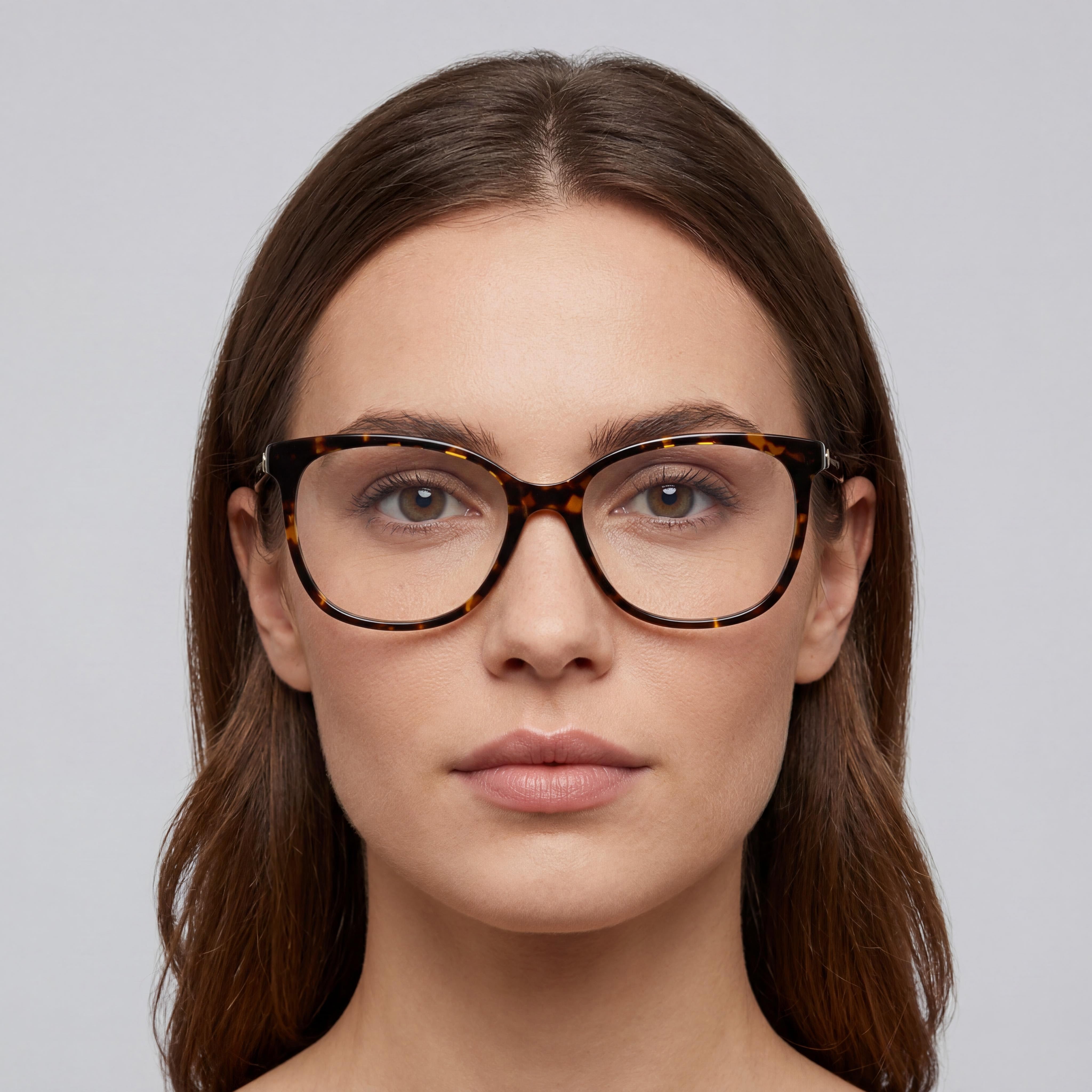 Marc Jacobs Marc 540 Women's Plastic Frame Brown Havana Eyewear with Polycarbonate Lenses, 53mm, Photo 4