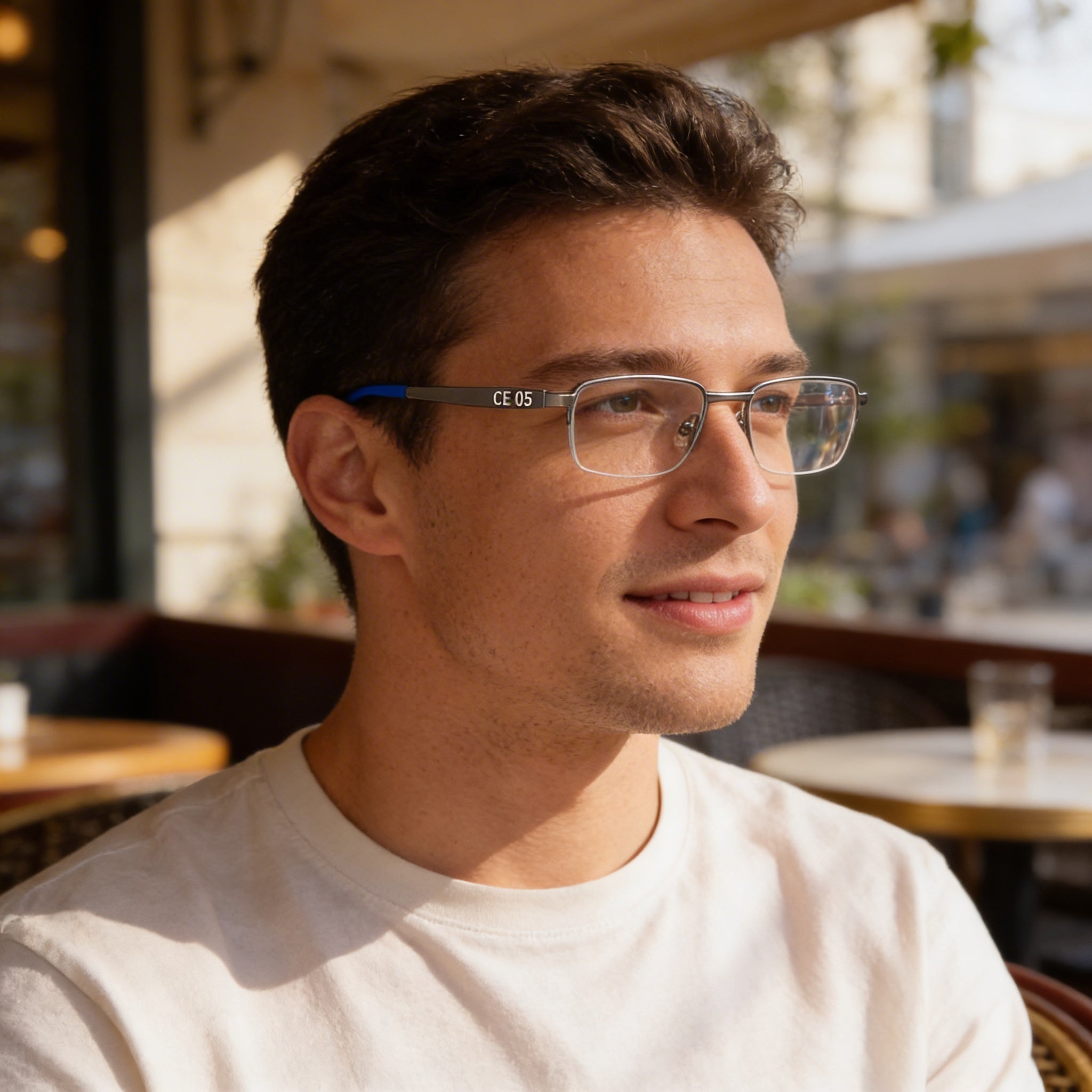 Gafas Harley-Davidson Hd50098 para hombre de metal gunmetal mate con lentes de policarbonato tamaño 57-20-145, Photo 4
