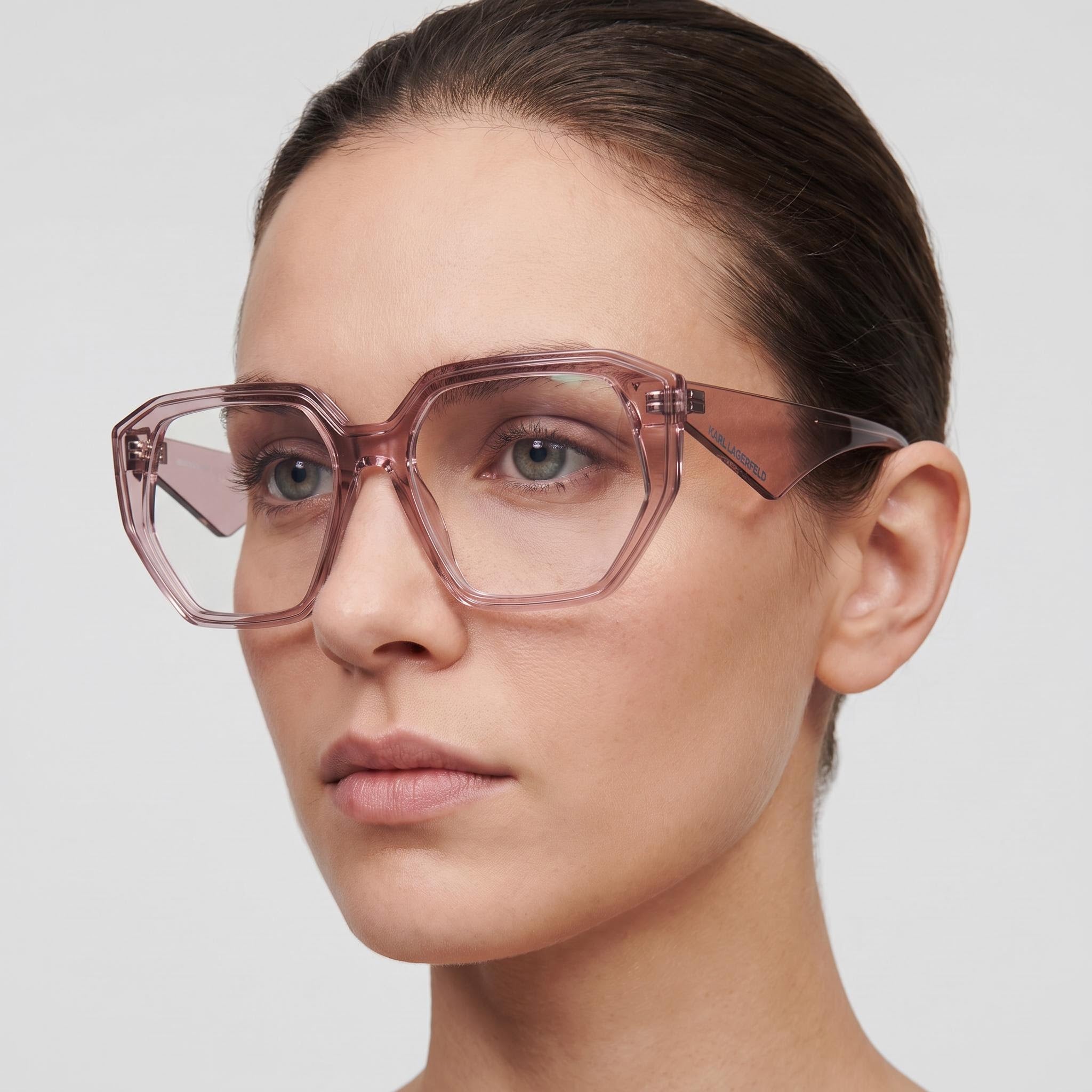 KARL LAGERFELD Kl6213 Women's Acetate Roses Eyeglasses 54mm, Photo 5