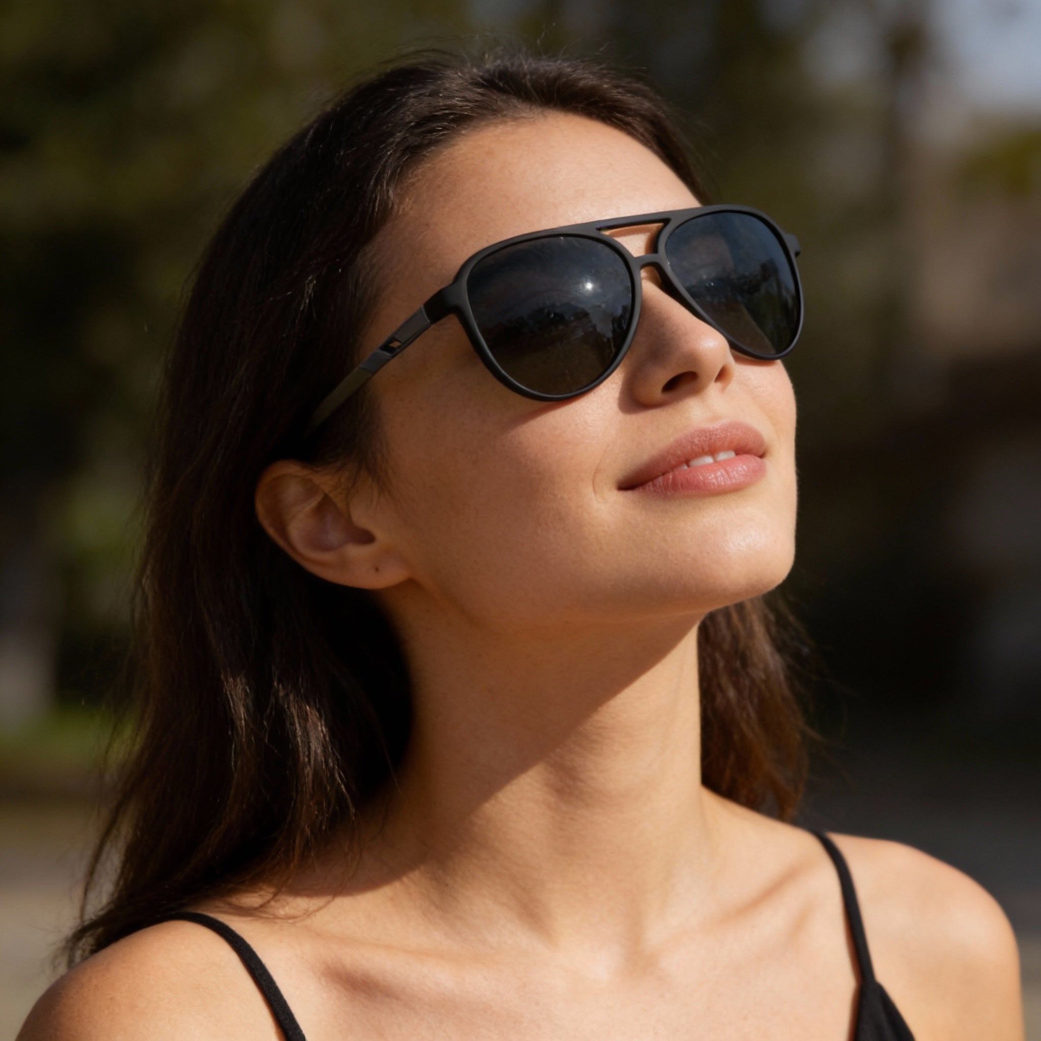 adidas Classic Unisex Acetate Sunglasses, Matte Black, Black Green Non-Polarized UV Lenses, 58mm, Photo 5