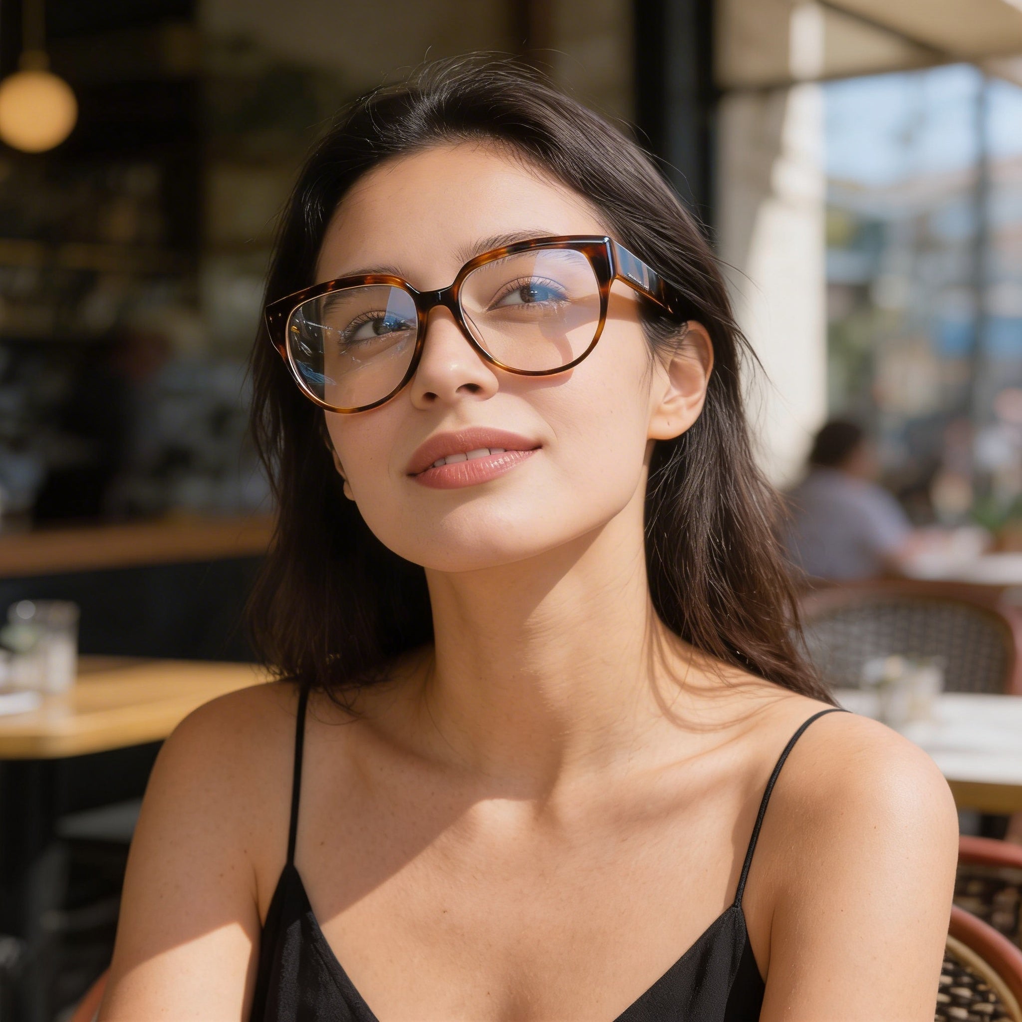 Victoria Beckham Modern VB2617 Gafas de sol unisex de acetato havana caramelo con lentes de policarbonato de 55 mm, Photo 4