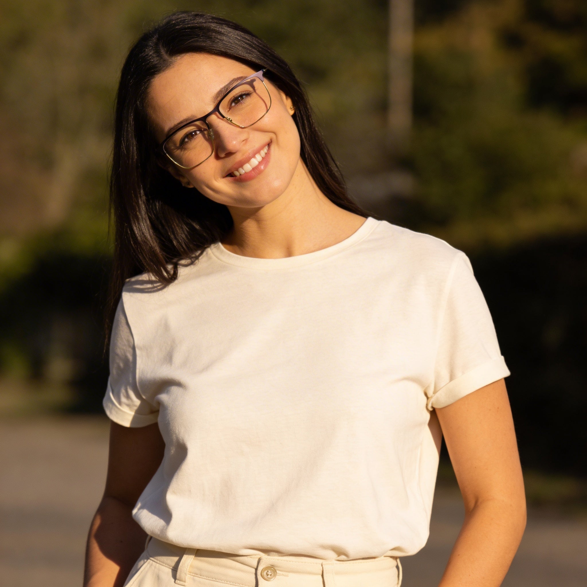 Flexon E1148 Unisex Eyeglasses Featuring an Acetate Frame in Matte Navy Olive Color, Lens Width 53, Photo 6