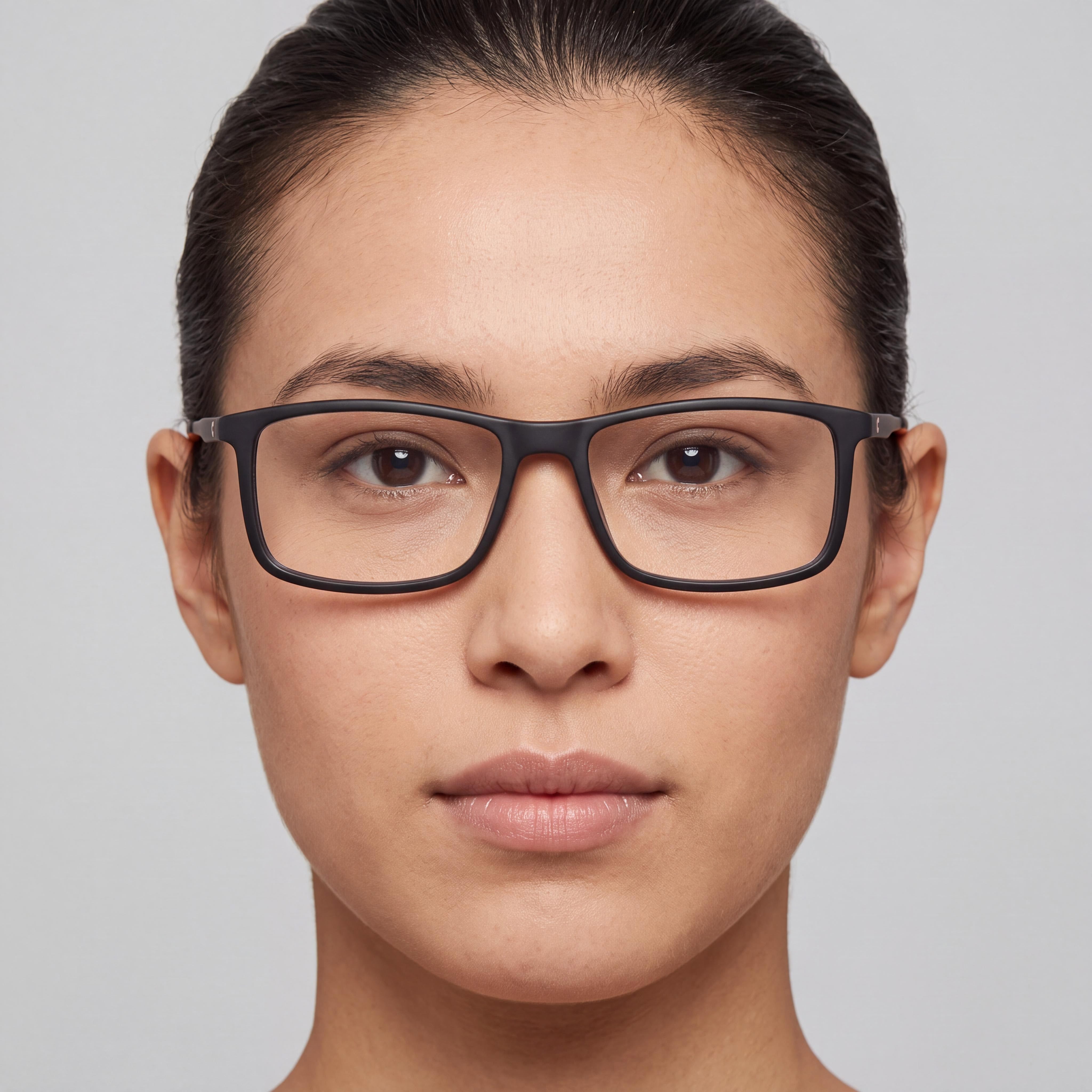 Gafas Rectangulares Unisex Estilo Moderno Carrera 8883 Montura de Propionato de Celulosa Inyectado Negro Mate 54mm, Photo 3