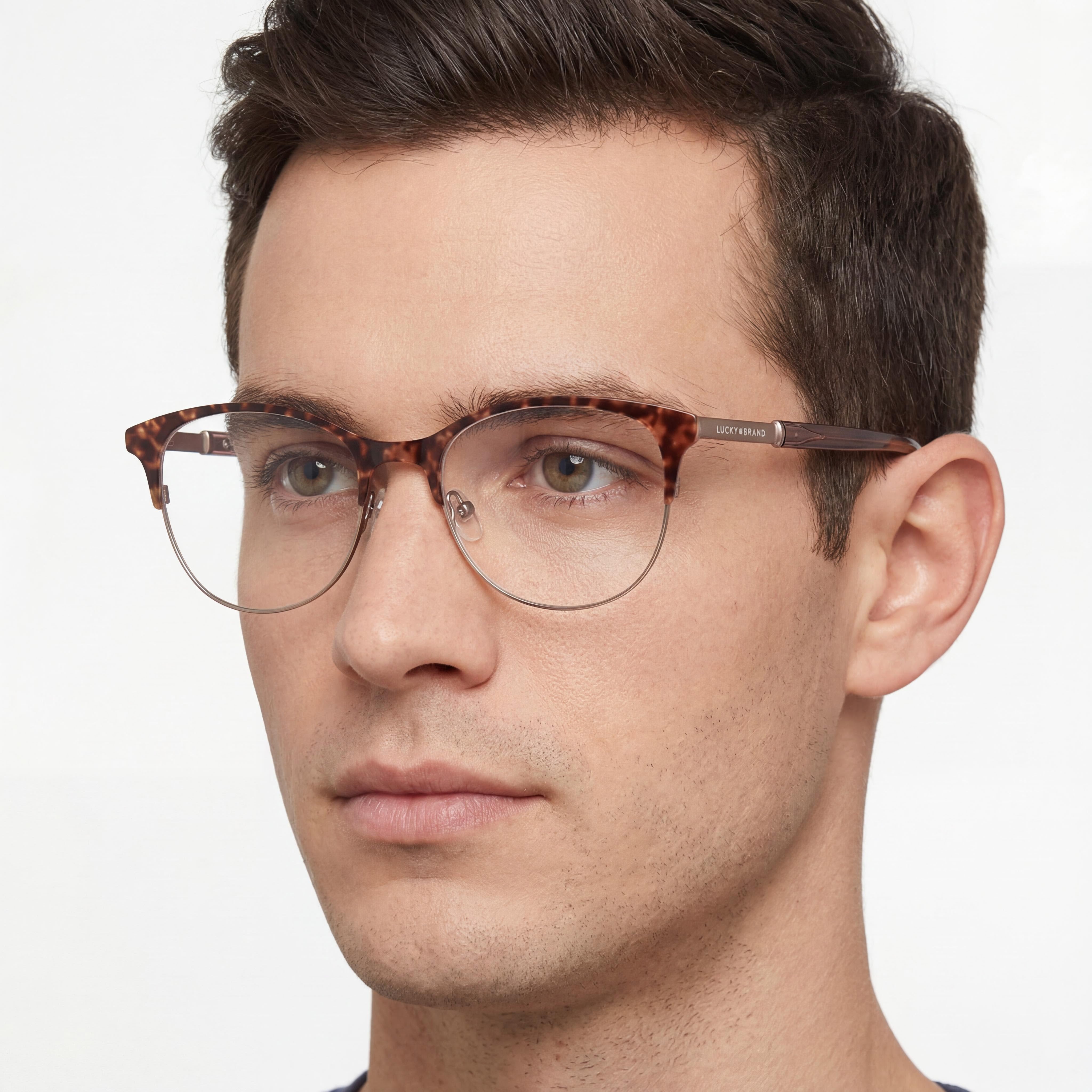 Lentes de sol Lucky Brand Vlbd127 para hombre con lentes de policarbonato polarizadas, armazón de metal Habana, talla 51-18-140, Photo 4