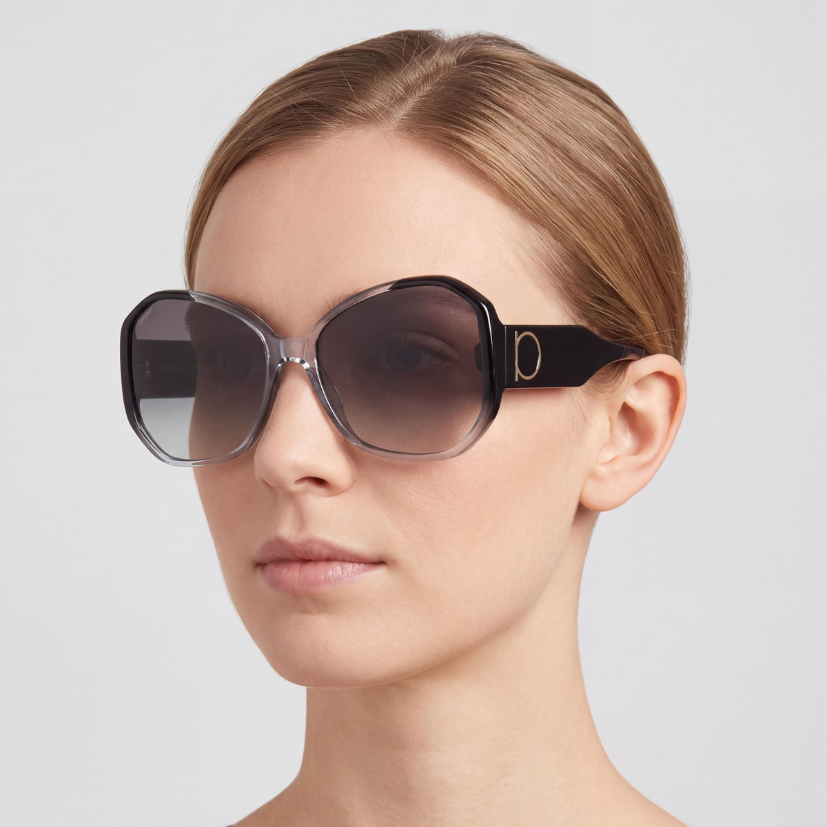 Salvatore Ferragamo Contemporary SF942S Unisex Plastic Grey Gradient Frame Gray Gradient Non-Polarized UV Protection Sunglasses 61mm, Photo 3