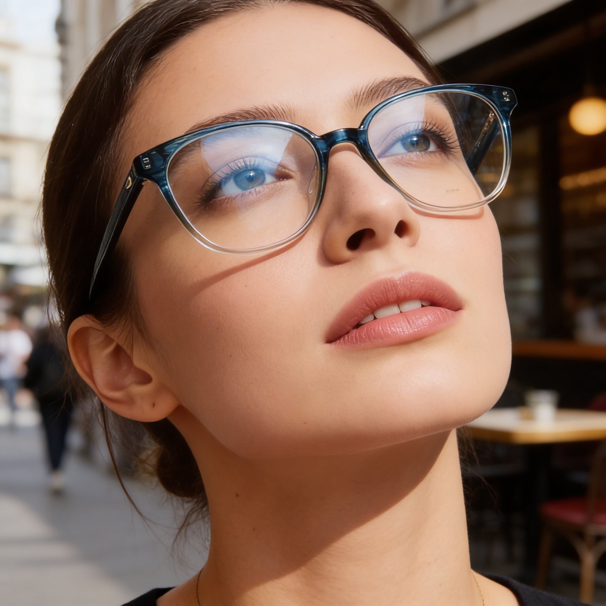 Rag & Bone Modern Women's Multicolored Acetate Teal Non-polarised Eyewear 52mm, Photo 5