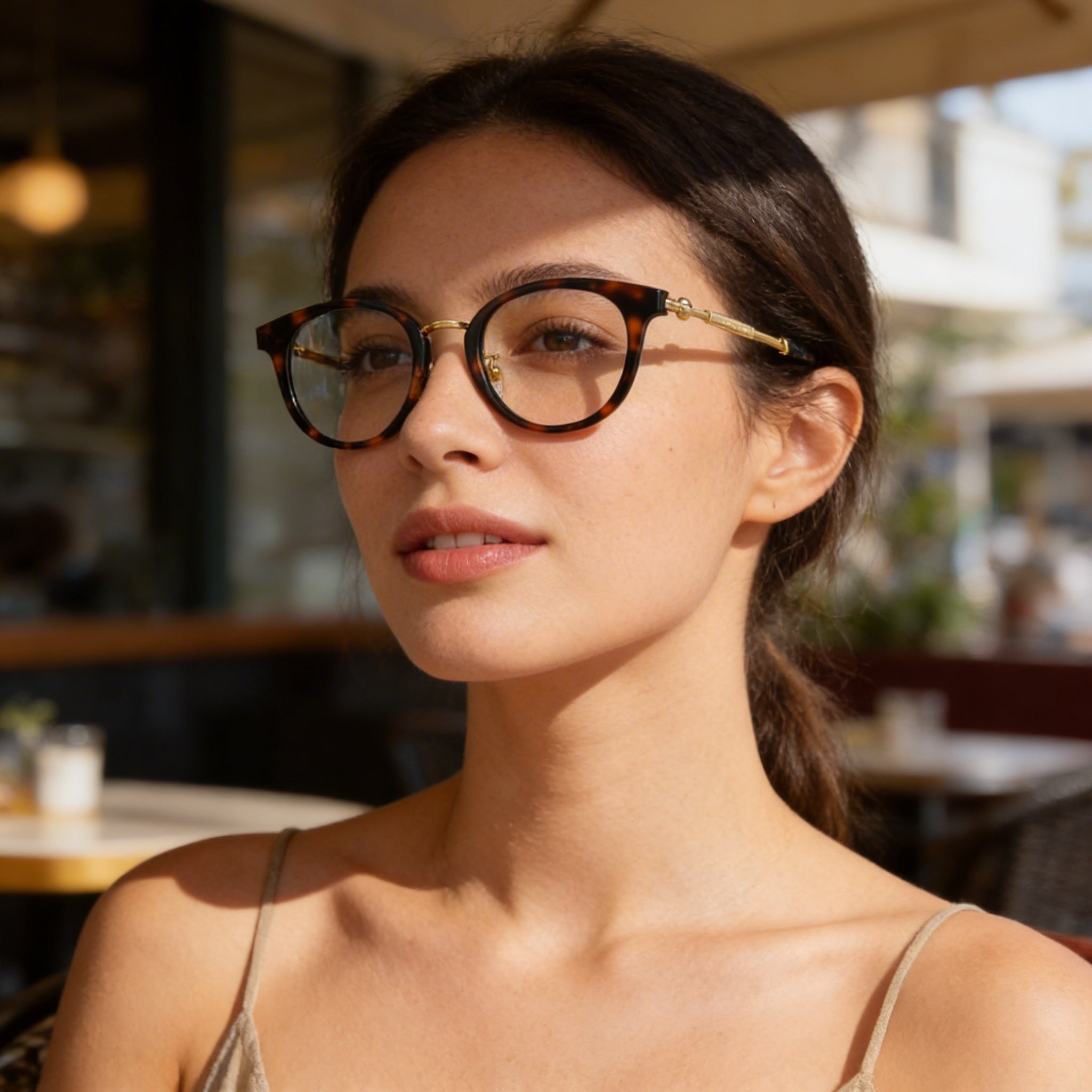 BURBERRY Be 2413d Women's Injected Dark Havana Eyeglasses 48mm, Photo 6
