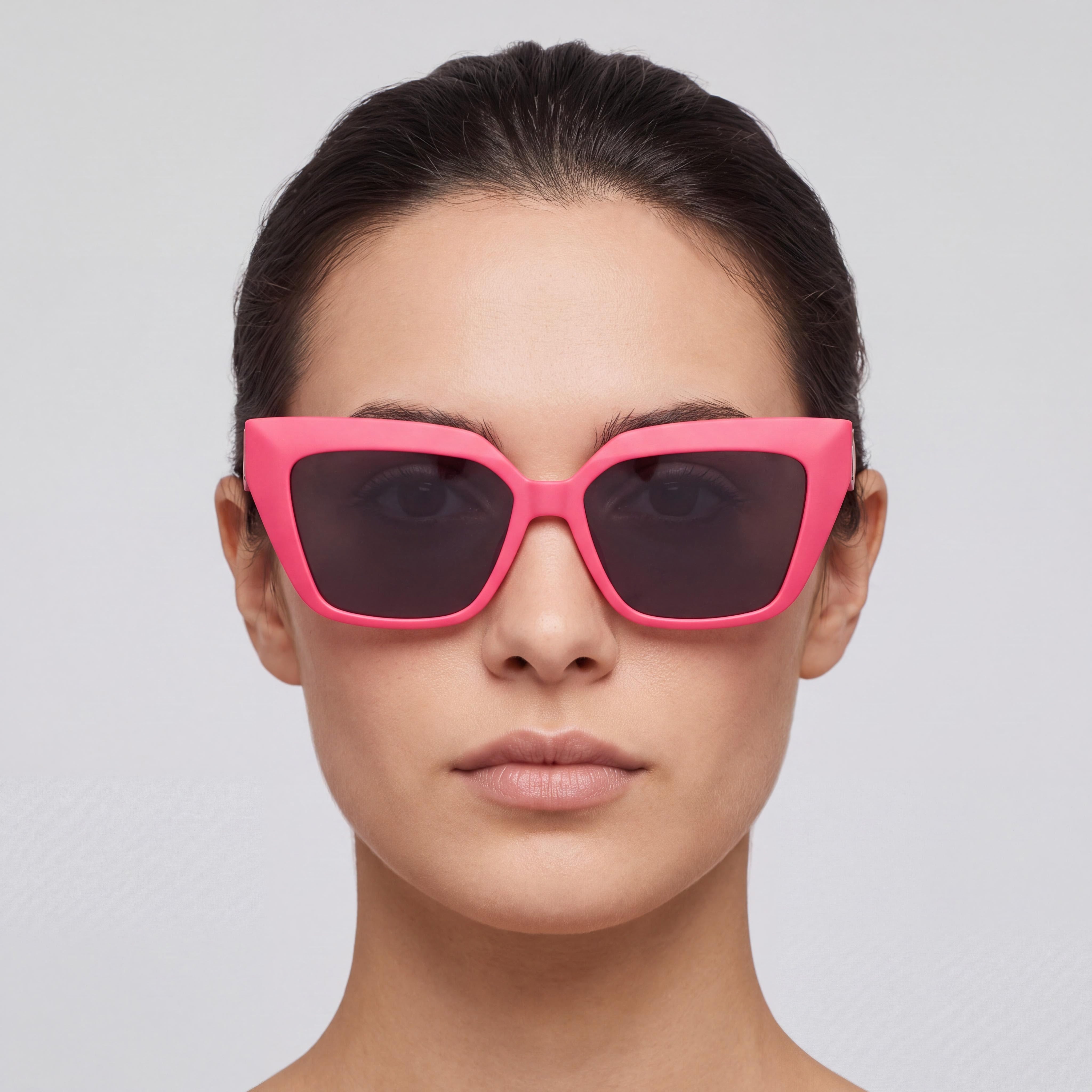 Calvin Klein Ckj22639s Women's Pink Butterfly Injected Frame Solid Grey Lens Eyewear Size L, Photo 4