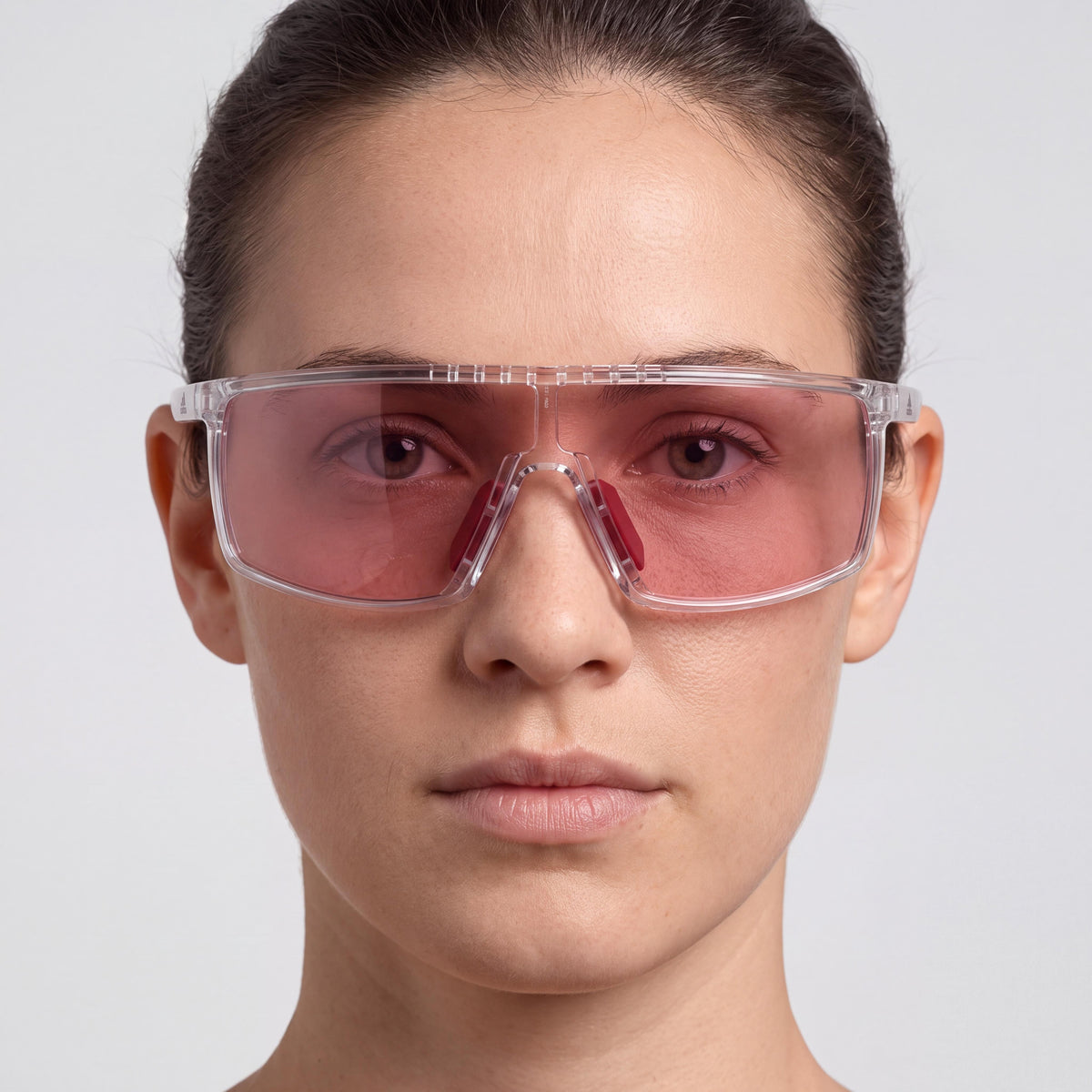 Gafas de sol adidas Modern Unisex de Plástico con Marco Rosa Cristal, Lentes Fotocromáticas de Burdeos a Gris no Polarizadas con Protección UV de 128mm, Photo 5