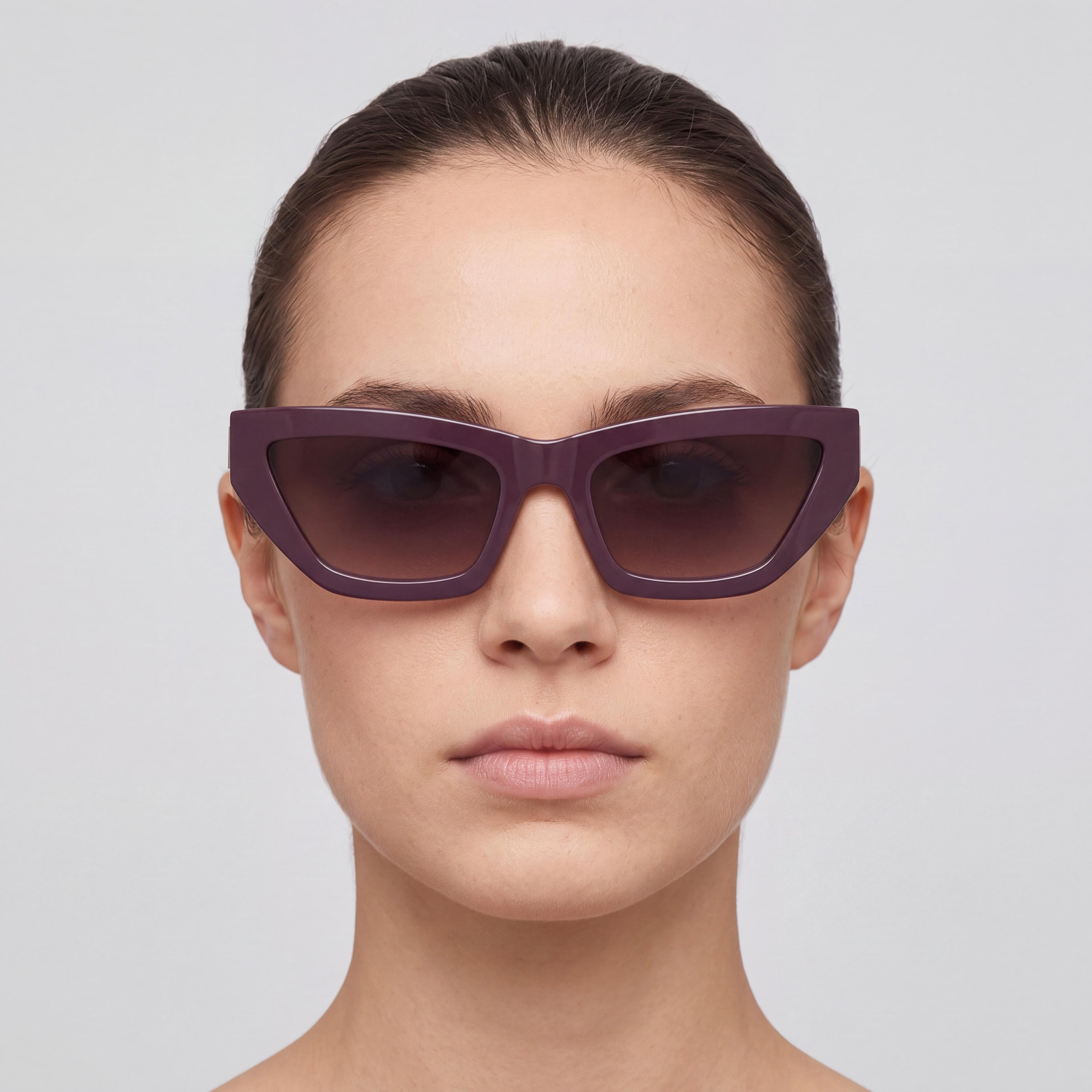 Moschino Classic Women's Plum Eyeglasses, Photo 5