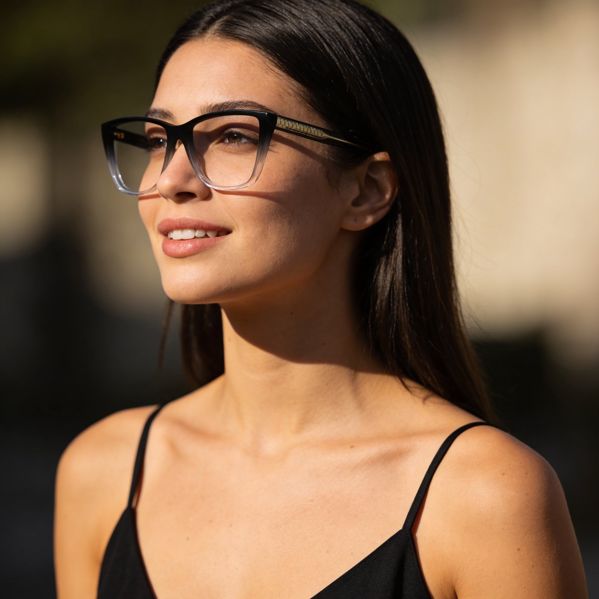 Victoria Beckham VB2664 Women’s Black Crystal Acetate Frame, Multi-coloured Lens Eyewear, Photo 4