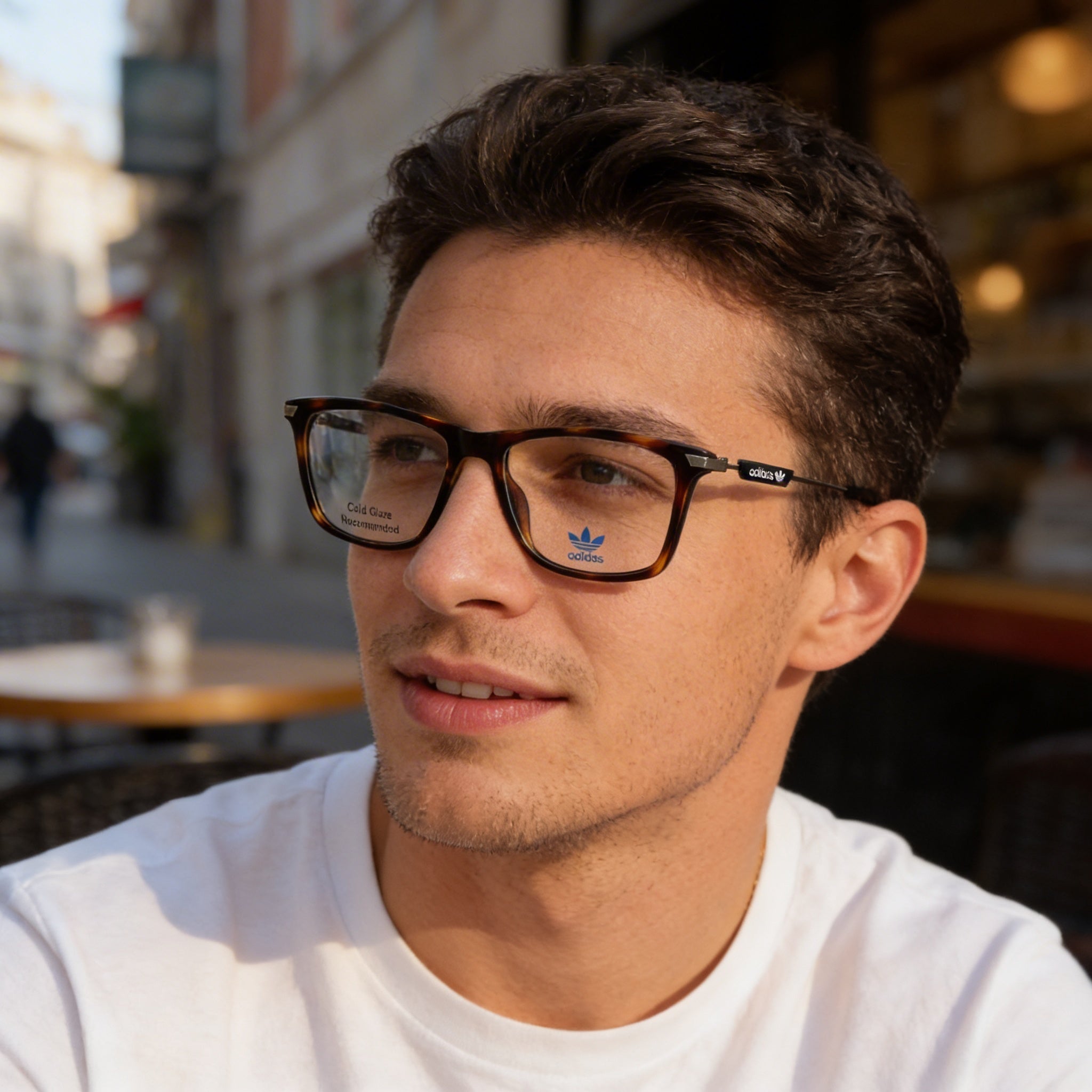 Gafas de sol polarizadas inyectadas Adidas Casual Havana Dark para hombre de 52 mm, Photo 5