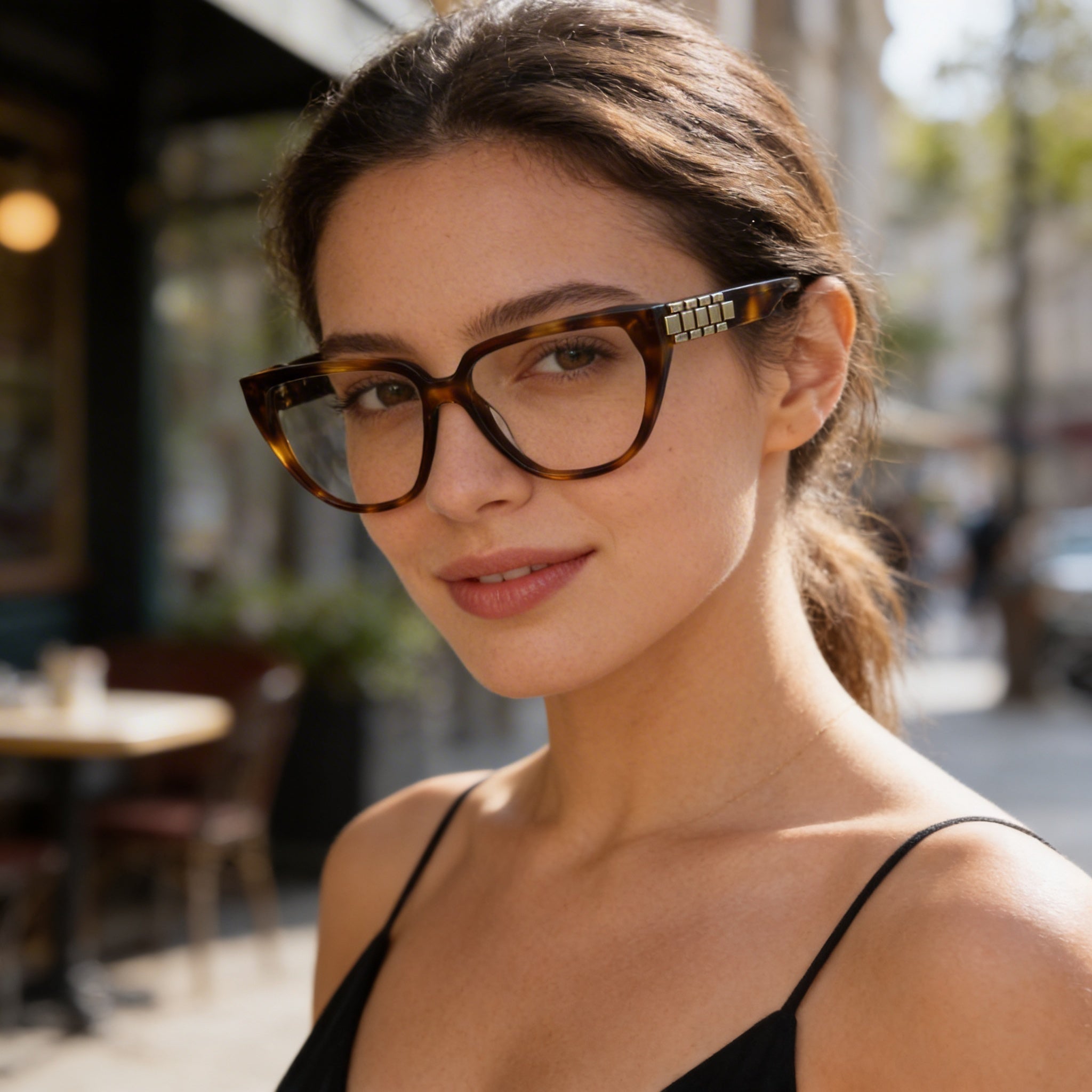Victoria Beckham Modern VB2661 Montura de Acetato Color Tortuga Gafas de Mujer Ancho de Lente 54mm, Photo 5