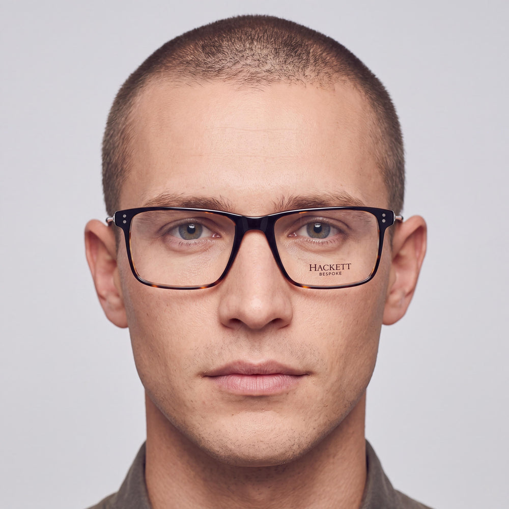 Hackett London Casual Men's Acetate Black Tortoise Eyewear 10-9-97mm