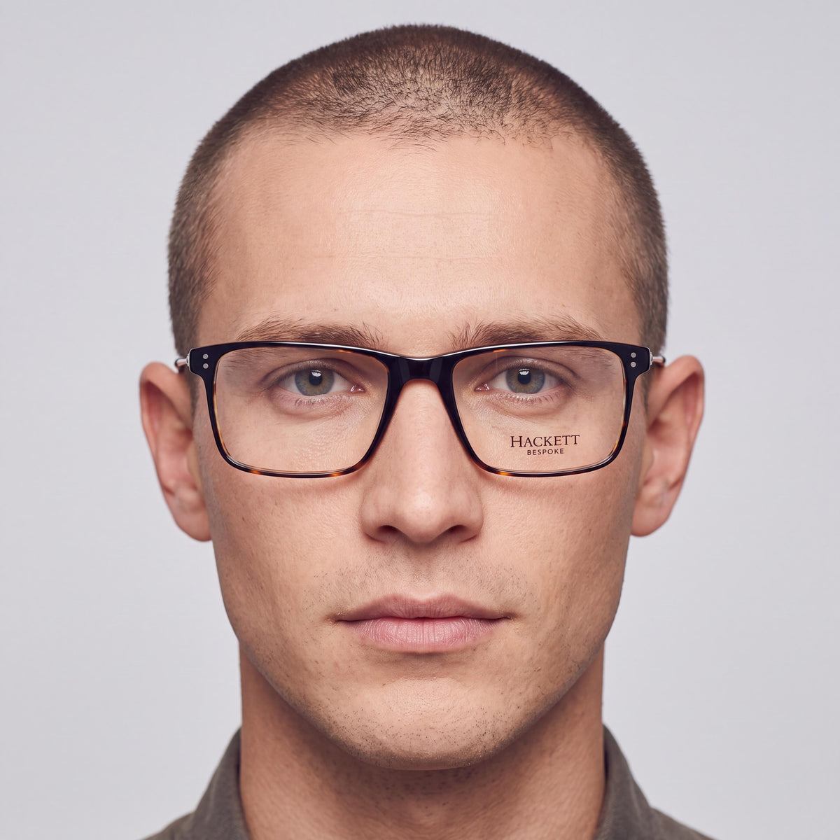 Gafas Hackett London casual de acetato negro carey para hombre 10-9-97mm, Photo 3