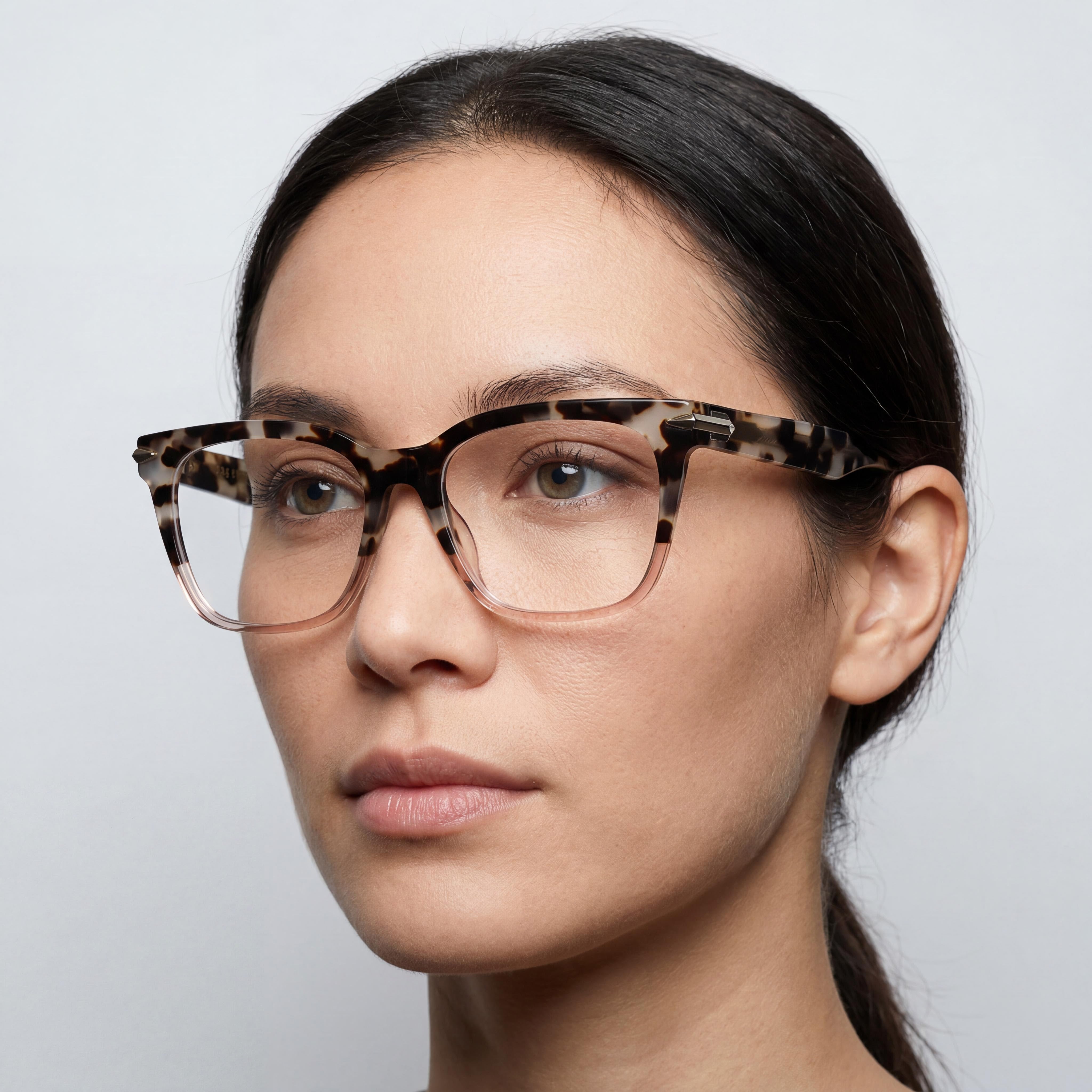 rag & bone Rnb 3015 Women’s Acetate Grey Havana 52-17-140, Photo 4