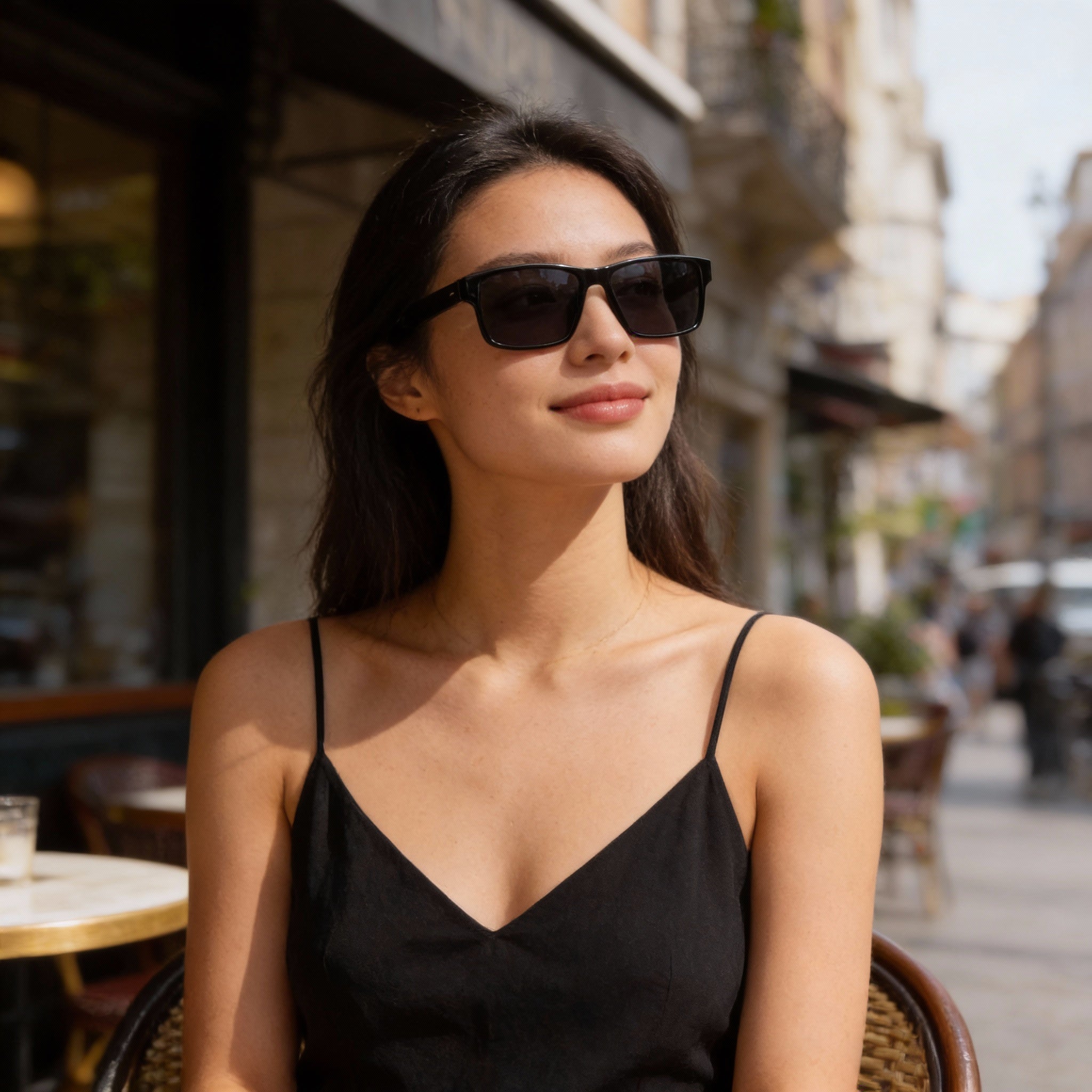 Salvatore Ferragamo SF960S Unisex Black Plastic Frame Grey Lens UV Protected Sunglasses 58mm, Photo 6