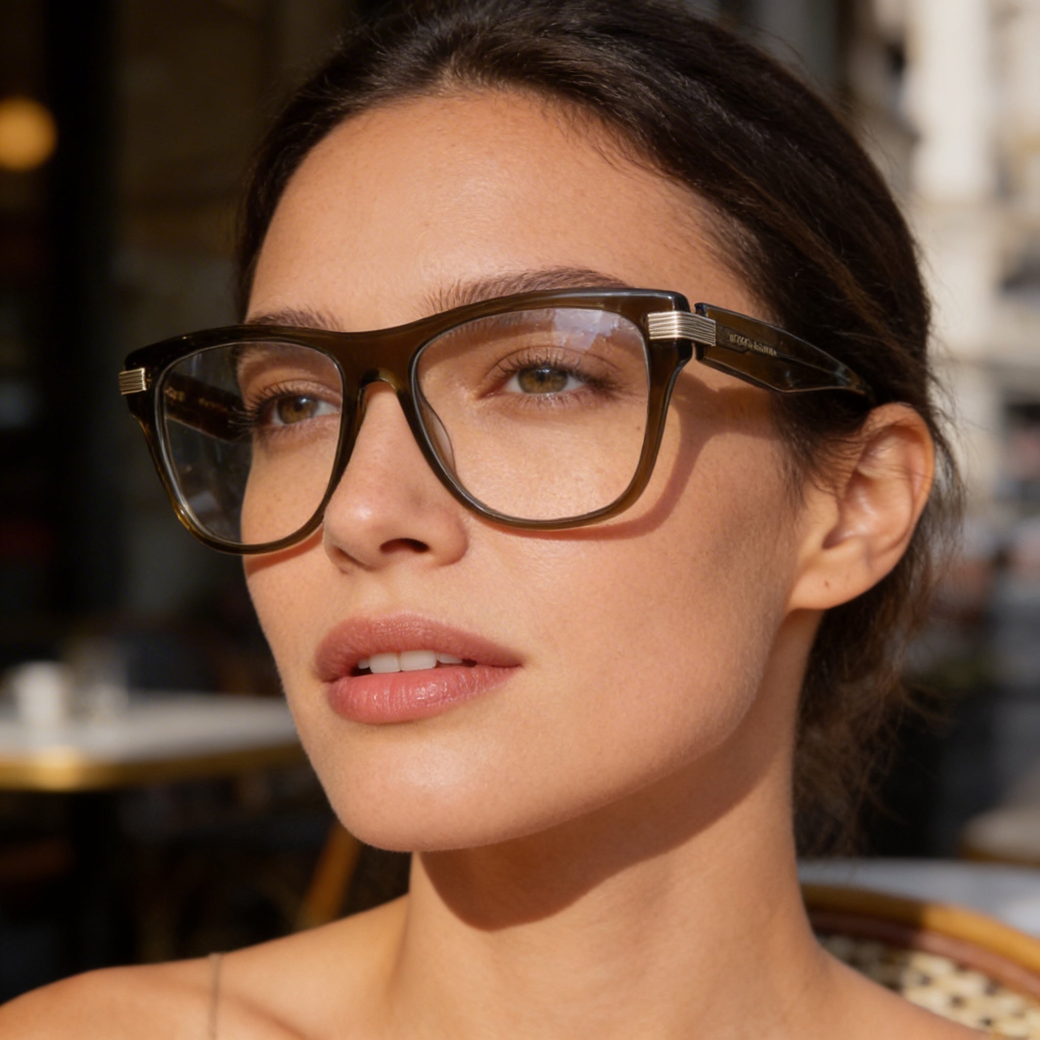 Victoria Beckham Vb2676 Khaki Women's Optical Frames featuring 53mm Lens, 16mm Bridge, 140mm Temple, Photo 6