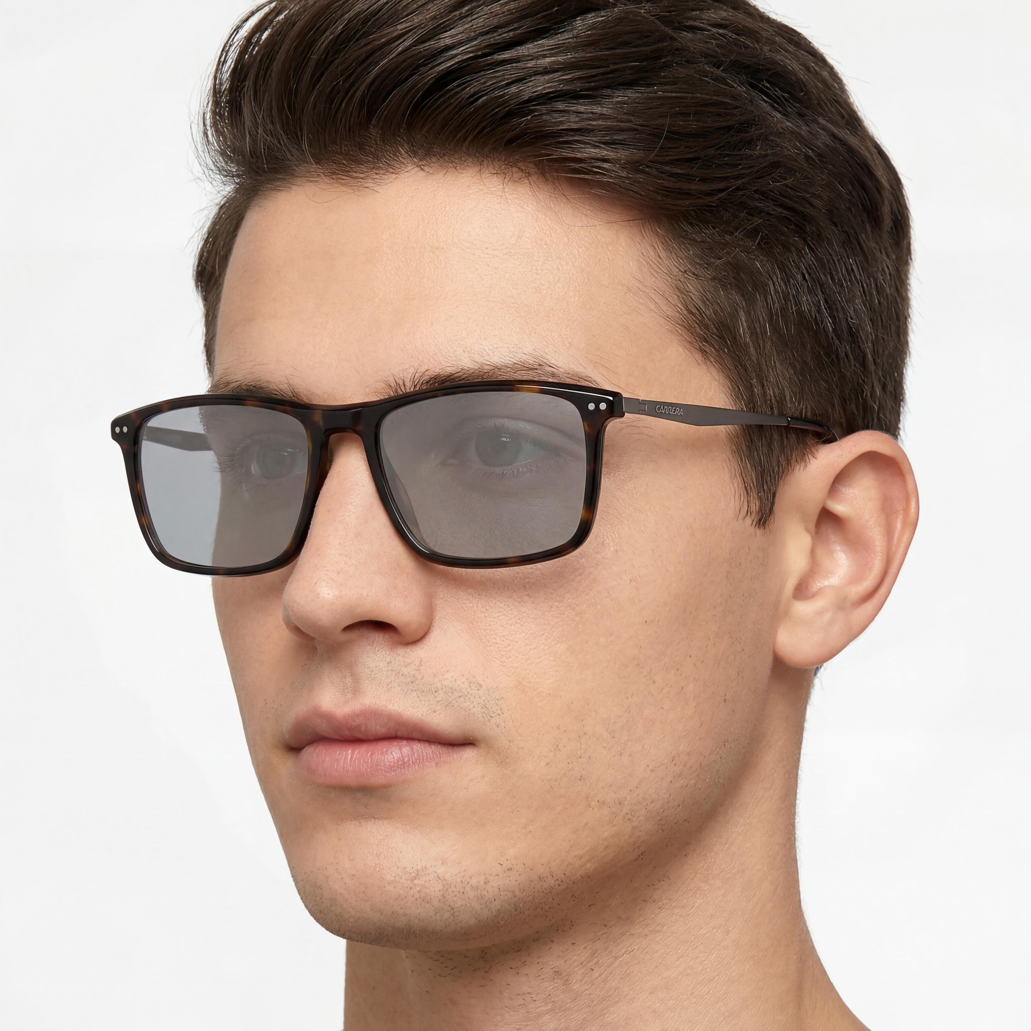 Carrera 8866 Havana Rectangle Eyeglasses for Men, 54mm, Photo 5
