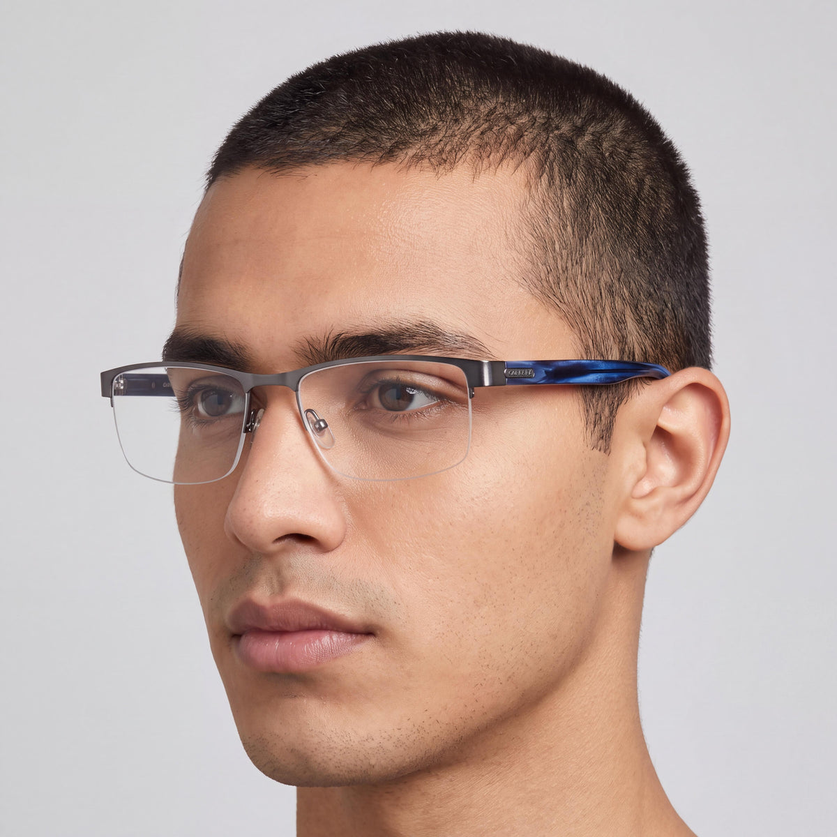 Carrera moderno unisex de aleación de acero, rutenio oscuro mate, no polarizado, con protección UV de 58 mm, Photo 5