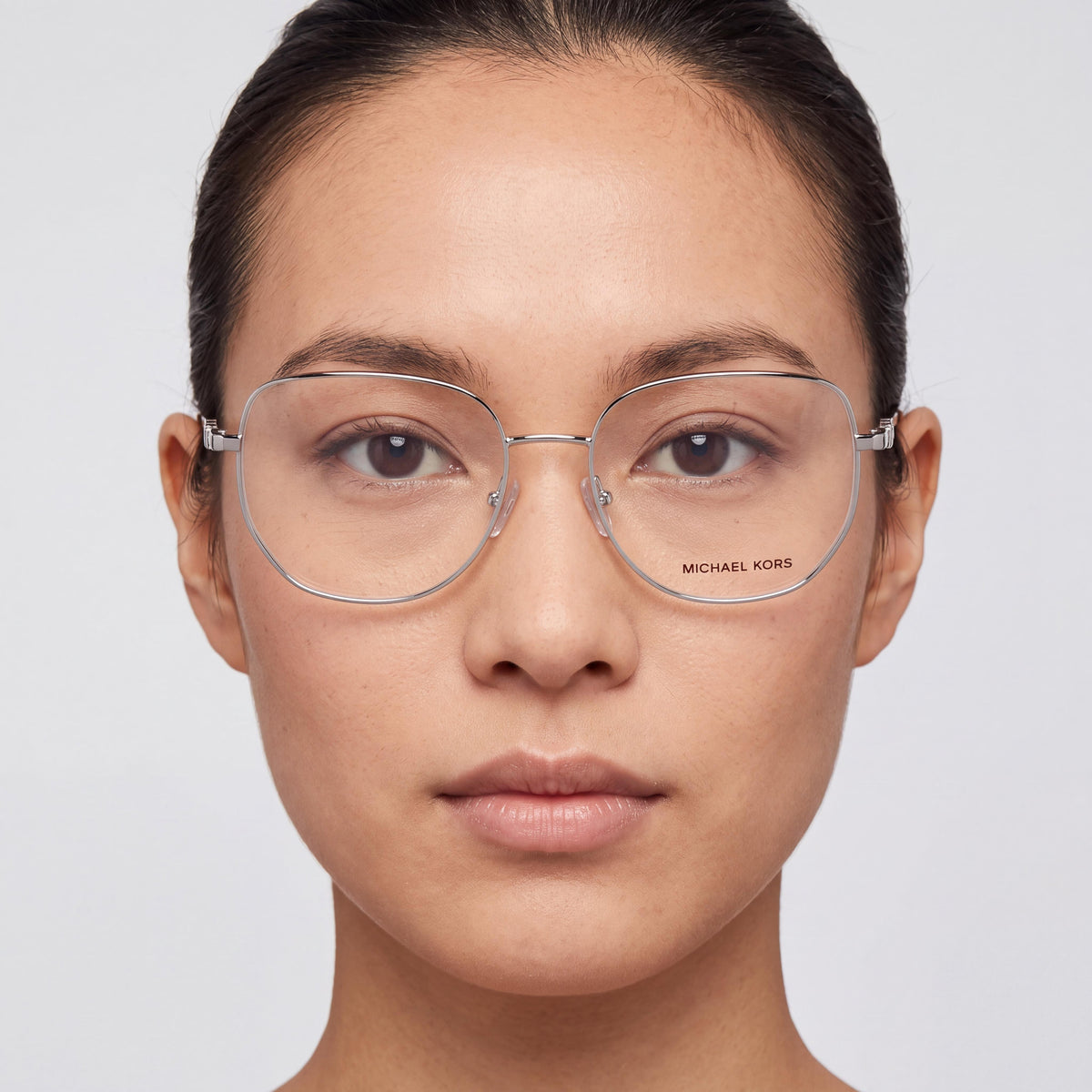Michael Kors 0mk3062 Unisex Round Multicolored Frame Reading Eyeglasses with White Glass Lenses, Photo 4