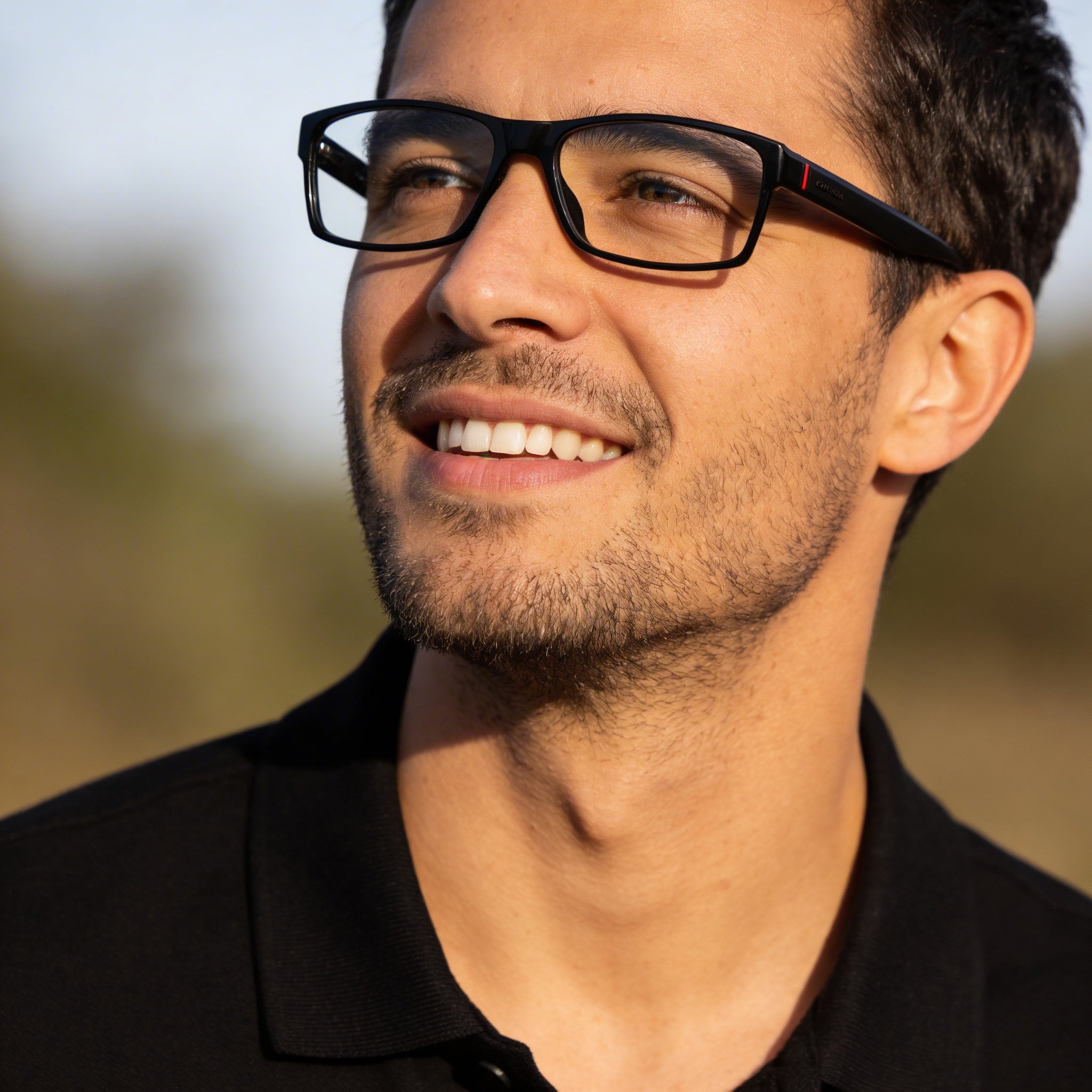 Carrera Carrera 8852 Men's Plastic Frame Eyeglasses in Black, Lens Width 57mm, Bridge Width 17mm, Temple Length 145mm, Photo 6