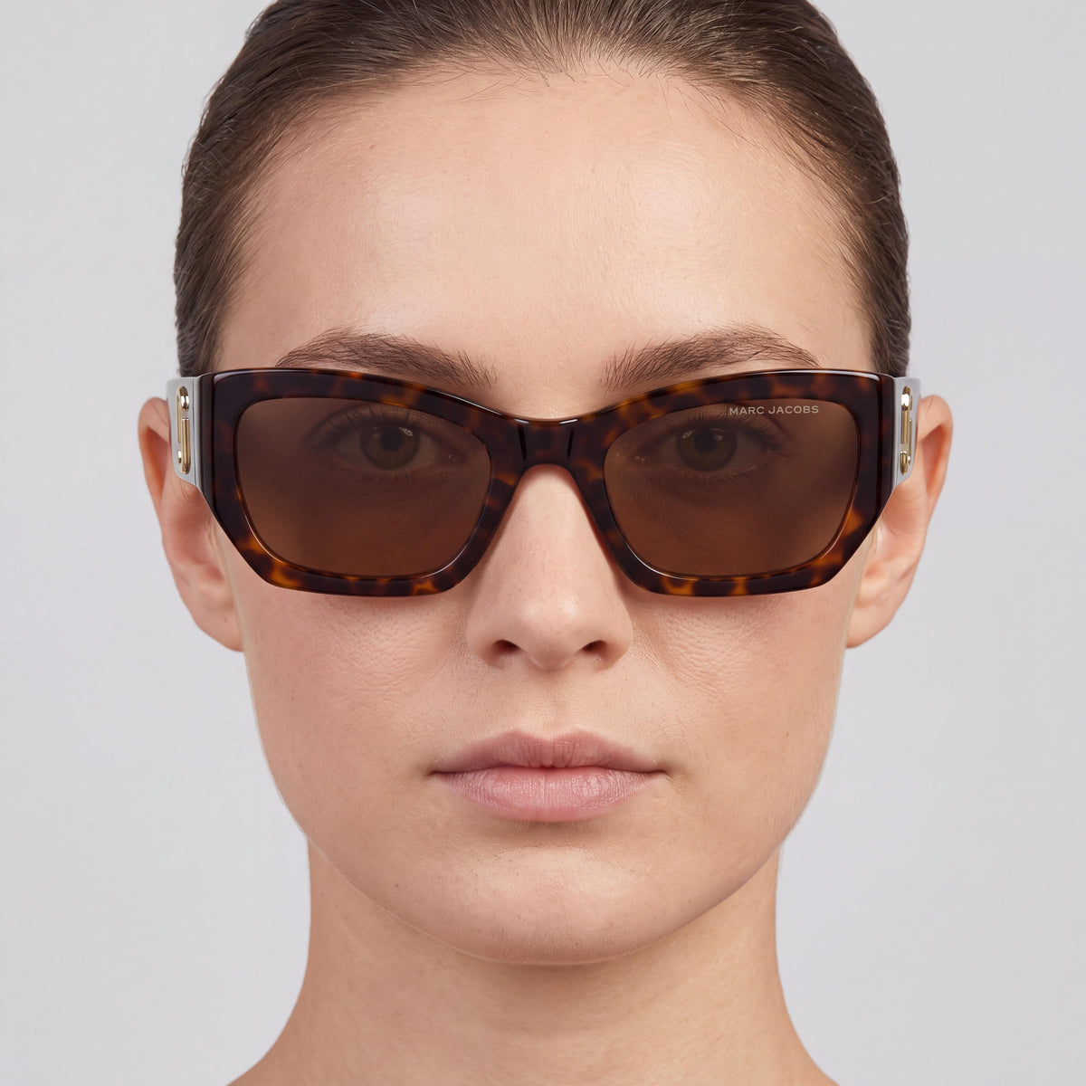 Marc Jacobs 723/S Women's Cat Eye Havana Brown Frame Havana Non-Polarized 100% UV Protection Sunglasses 53mm, Photo 4