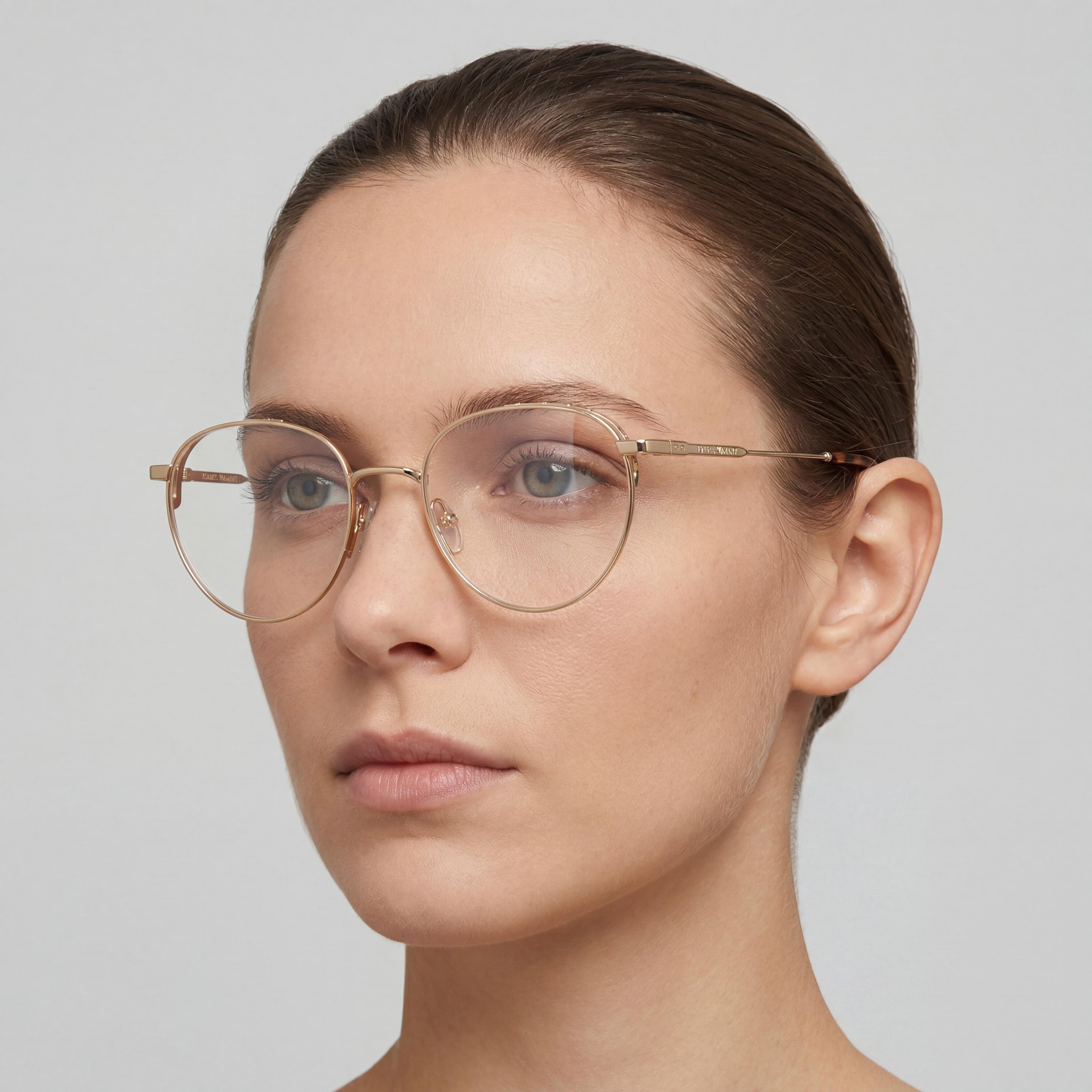 Gafas de Sol Modernas Isabel Marant para Mujer con Montura de Acero Aleado Oro Rosa y Lentes de Policarbonato, Ancho de Lente de 52mm, Photo 4