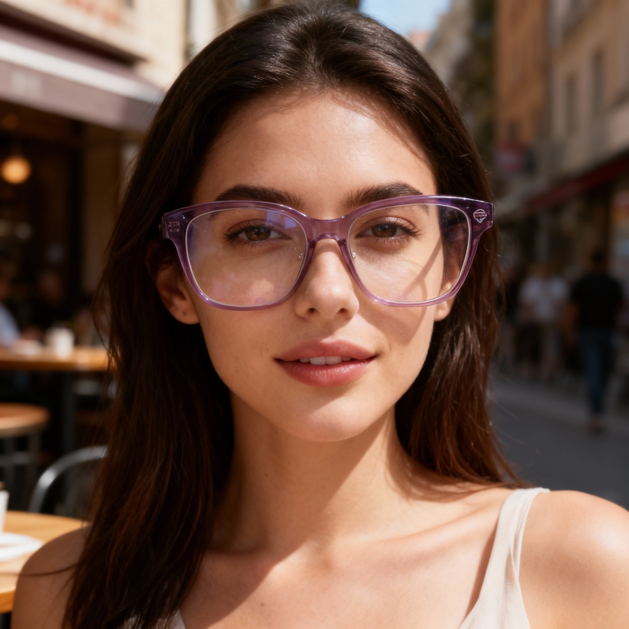 Harley-Davidson Hd0568 Eyeglasses, Unisex Pink Plastic, Polarized Clear Lenses 56-17-140, Photo 5