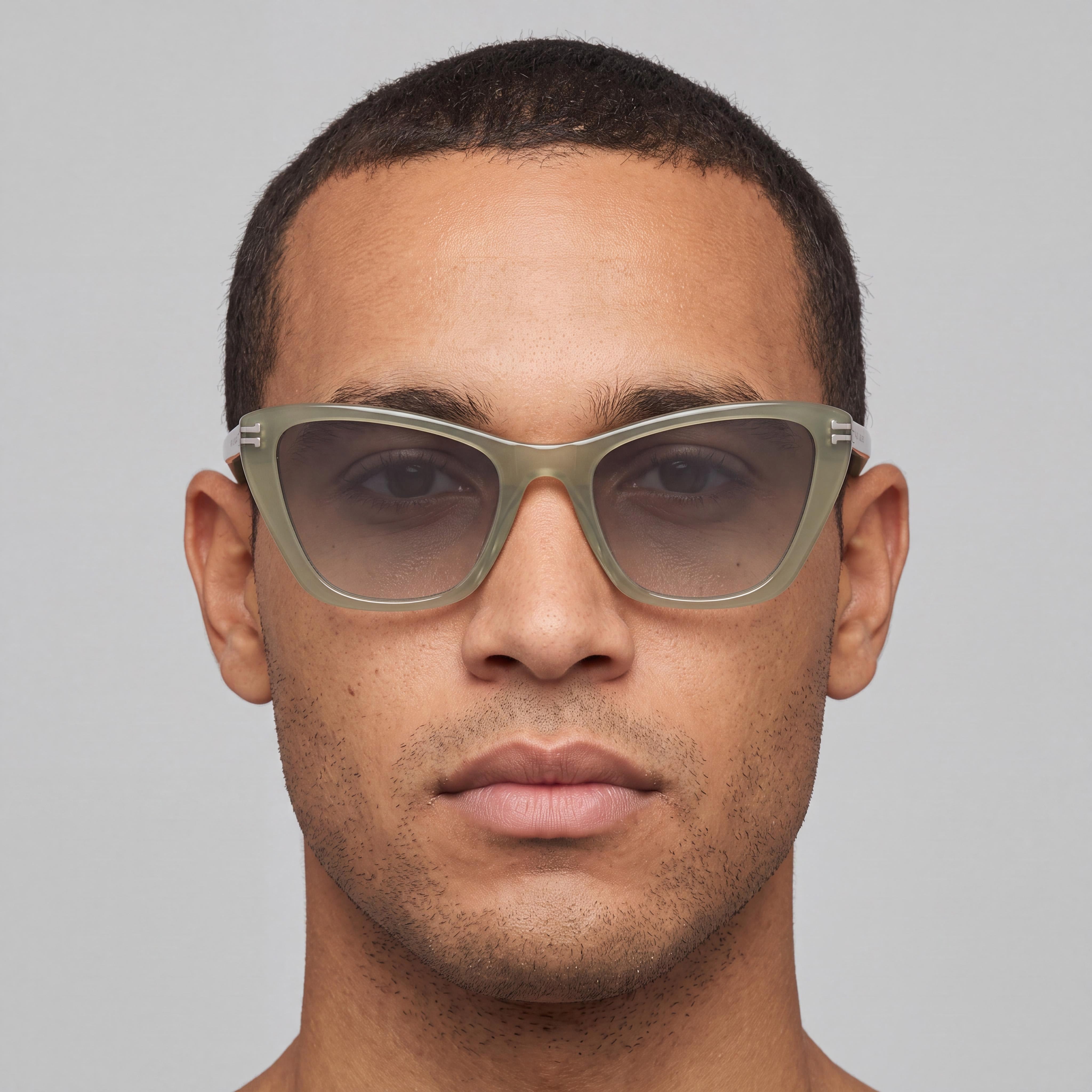 Gafas Marc Jacobs Mod(Jar) de Hombre en Acetato Gris Salvia con Protección UV 53mm, Photo 5