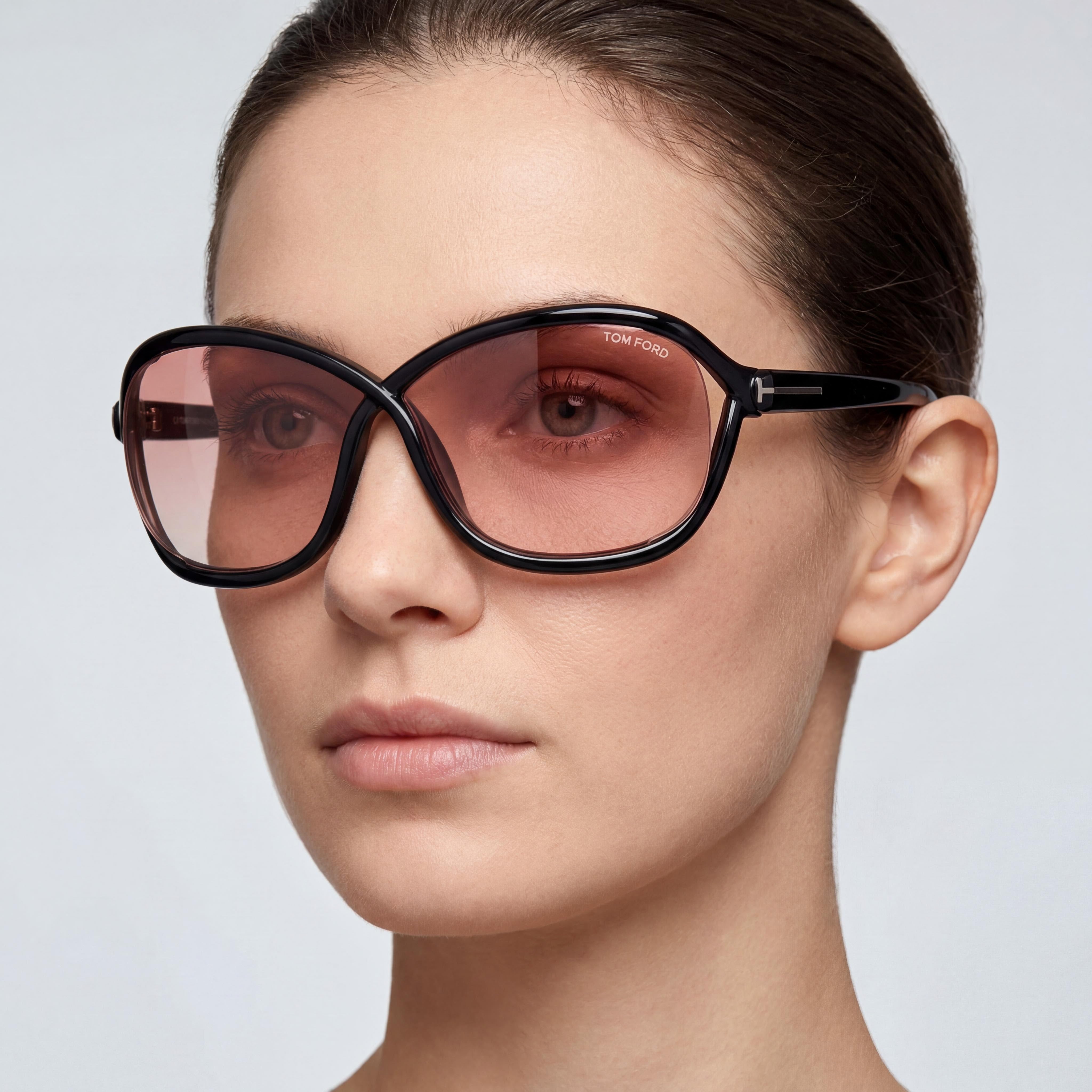 Gafas de sol Tom Ford Sports Collection para mujer con montura multicolor, protección UV y lentes no polarizadas para uso deportivo., Photo 5