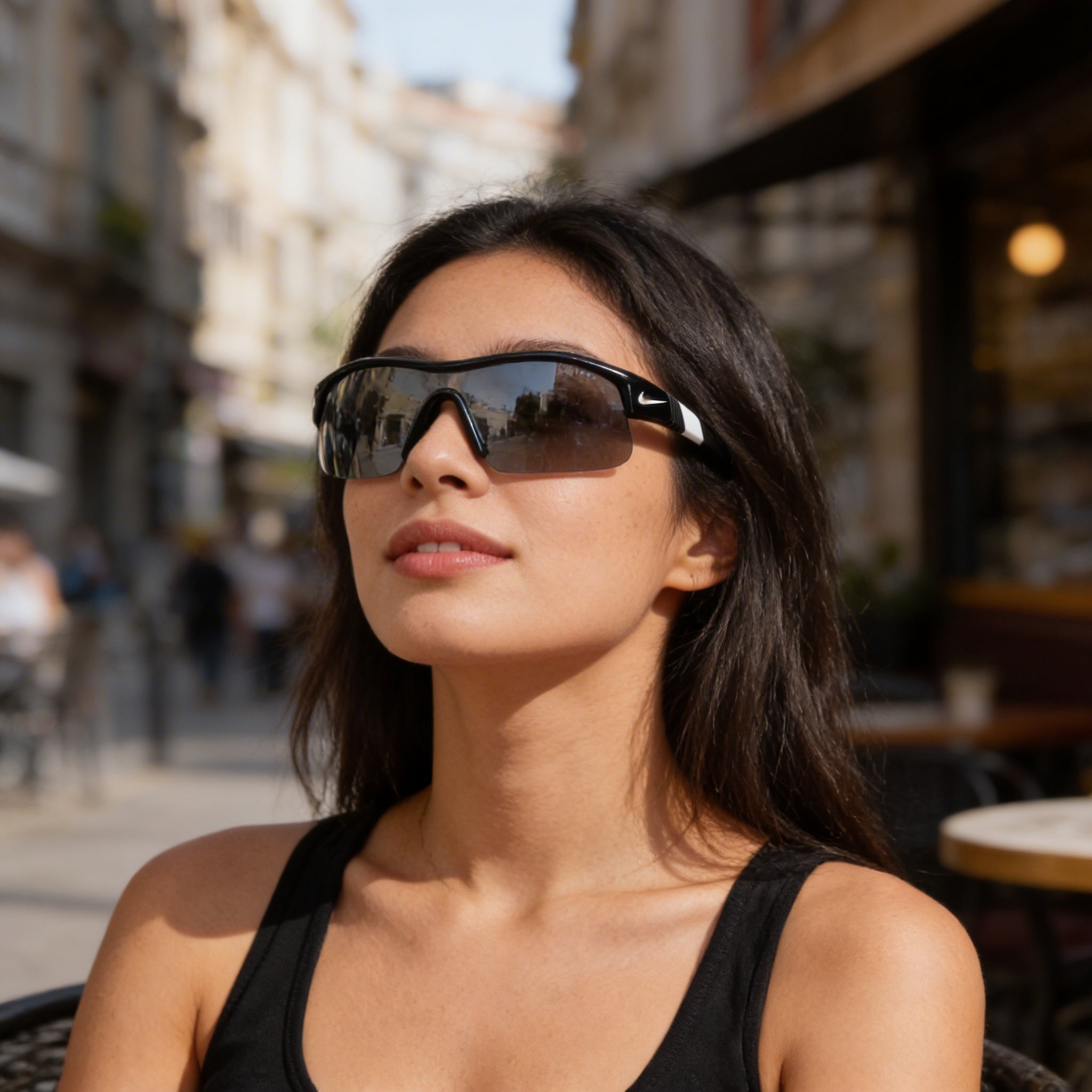 Nike Show X1 N Iu4881x Unisex Sunglasses, Black Silver Flash Plastic Frame, Non-Polarized UV 400, 58mm, Photo 6