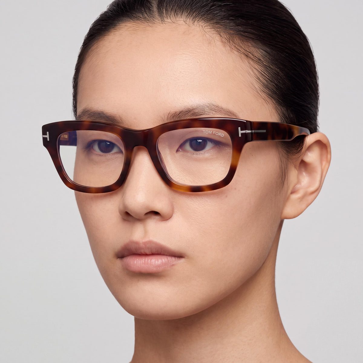 Gafas Marcolin Classic Unisex con Montura Habana y Cristales Negros, Puente 21mm, Patilla 145mm, Photo 4