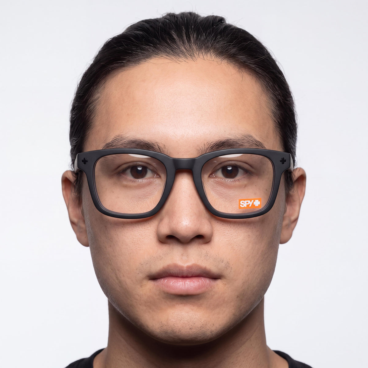 Spy HARDWIN 52 - Matte Black Unisex Acetate Full Rim Square Non Clear Lens Eyeglasses 52mm, Photo 3