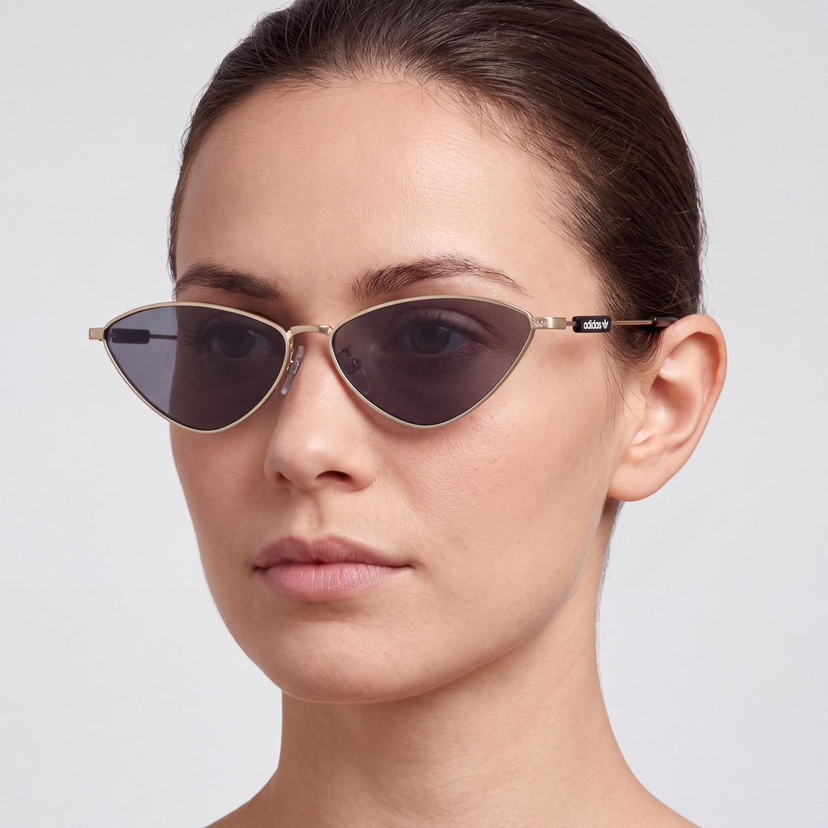 adidas Originals Casual Women's Metal Matte Rose Gold Frame Smoke UV Protected 61mm Sunglasses, Photo 4