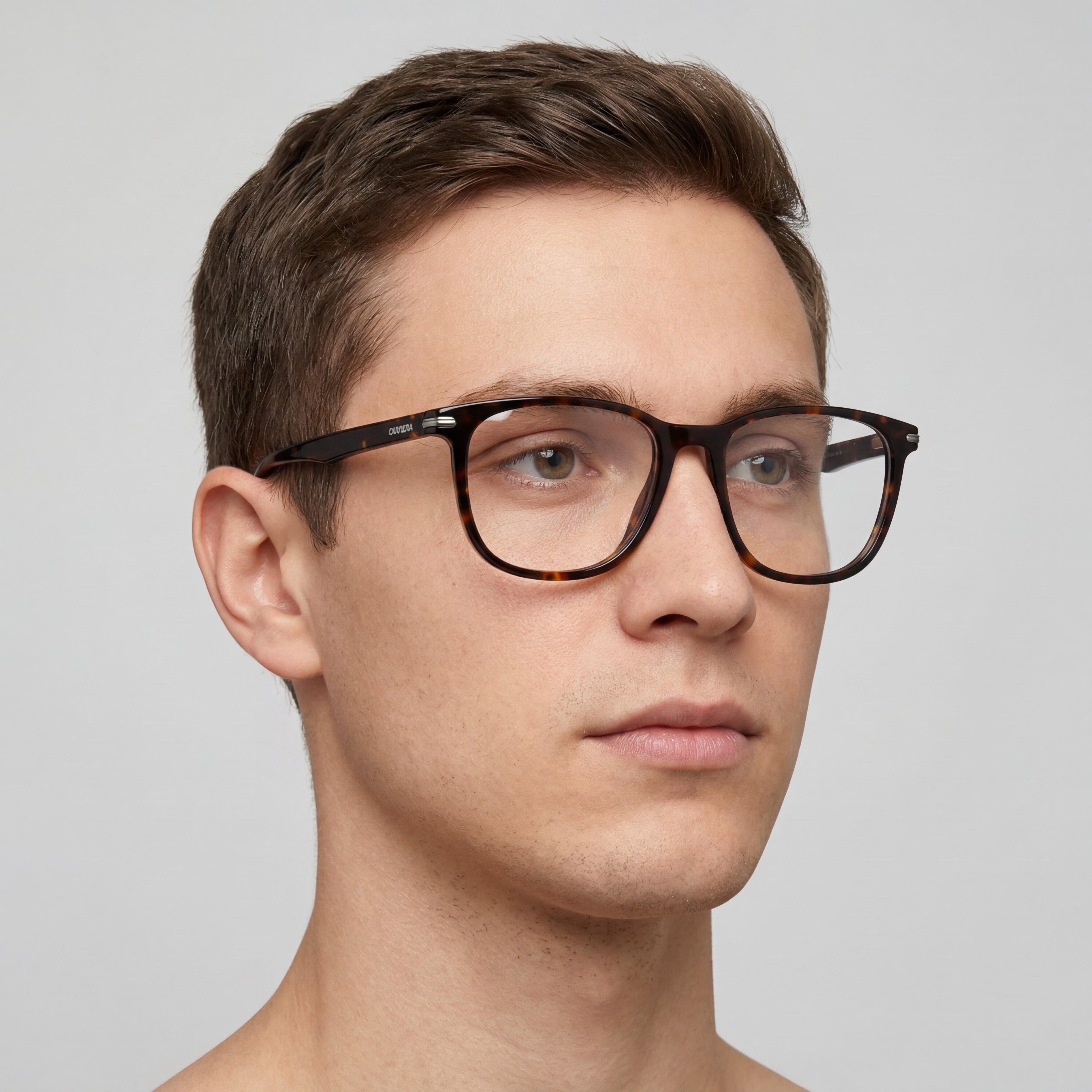Carrera 308 Modern Unisex Havana Acetate Eyeglasses 53-17-145, Photo 4