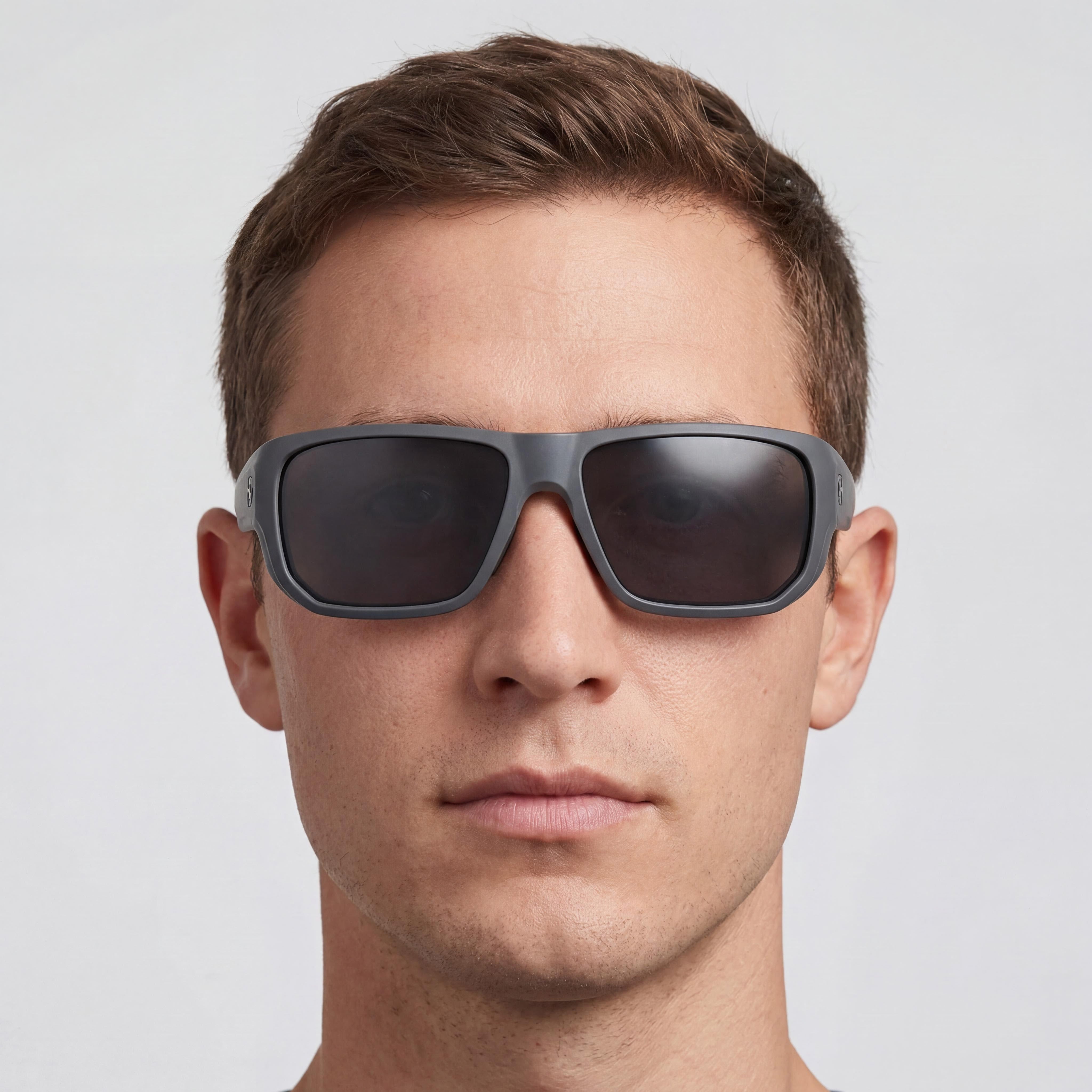 Under Armour Ua Attack 2 Unisex Polyamide Frame Matte Gray & Copper, Grey Oleophobic UV Protection 63mm, Photo 5