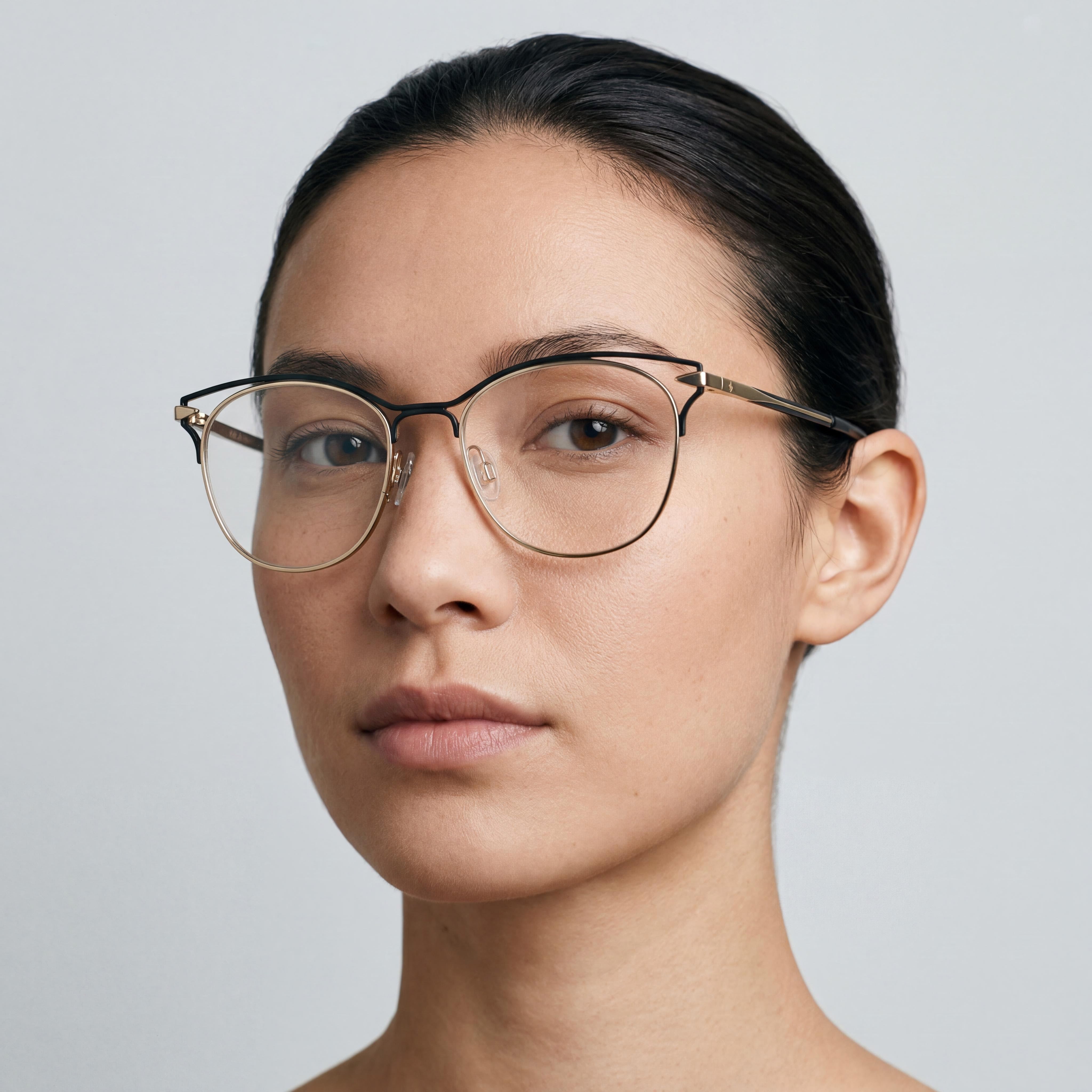 Rag & Bone Rnb 3019 Women's Gold Black Polycarbonate Non- 51mm, Photo 3