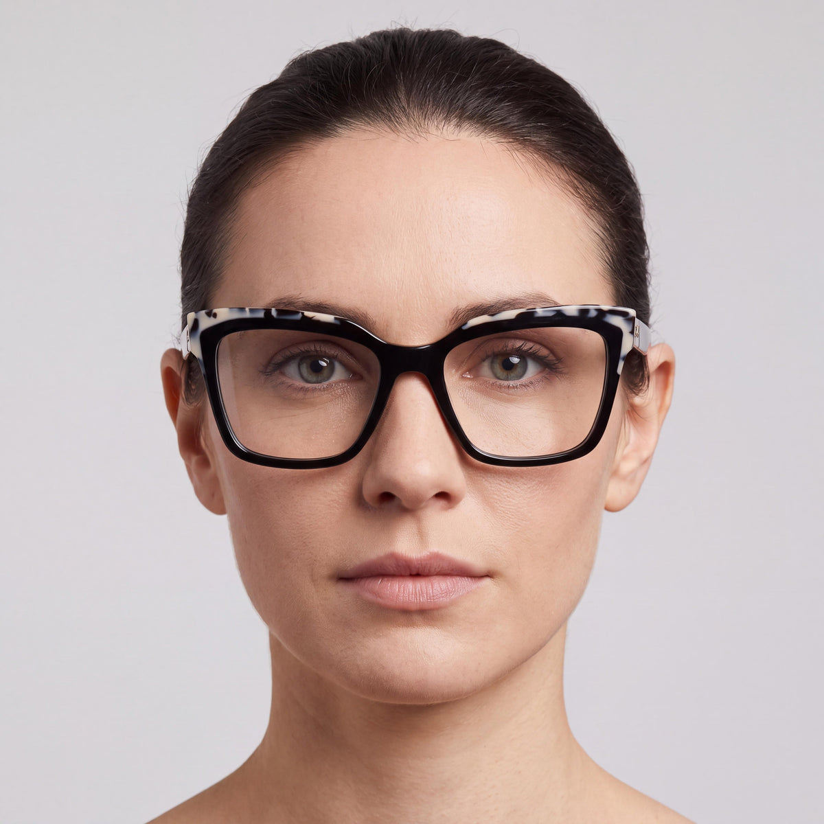 KARL LAGERFELD Casual Women's Black Marble Acetate Eyeglasses 52mm, Photo 4