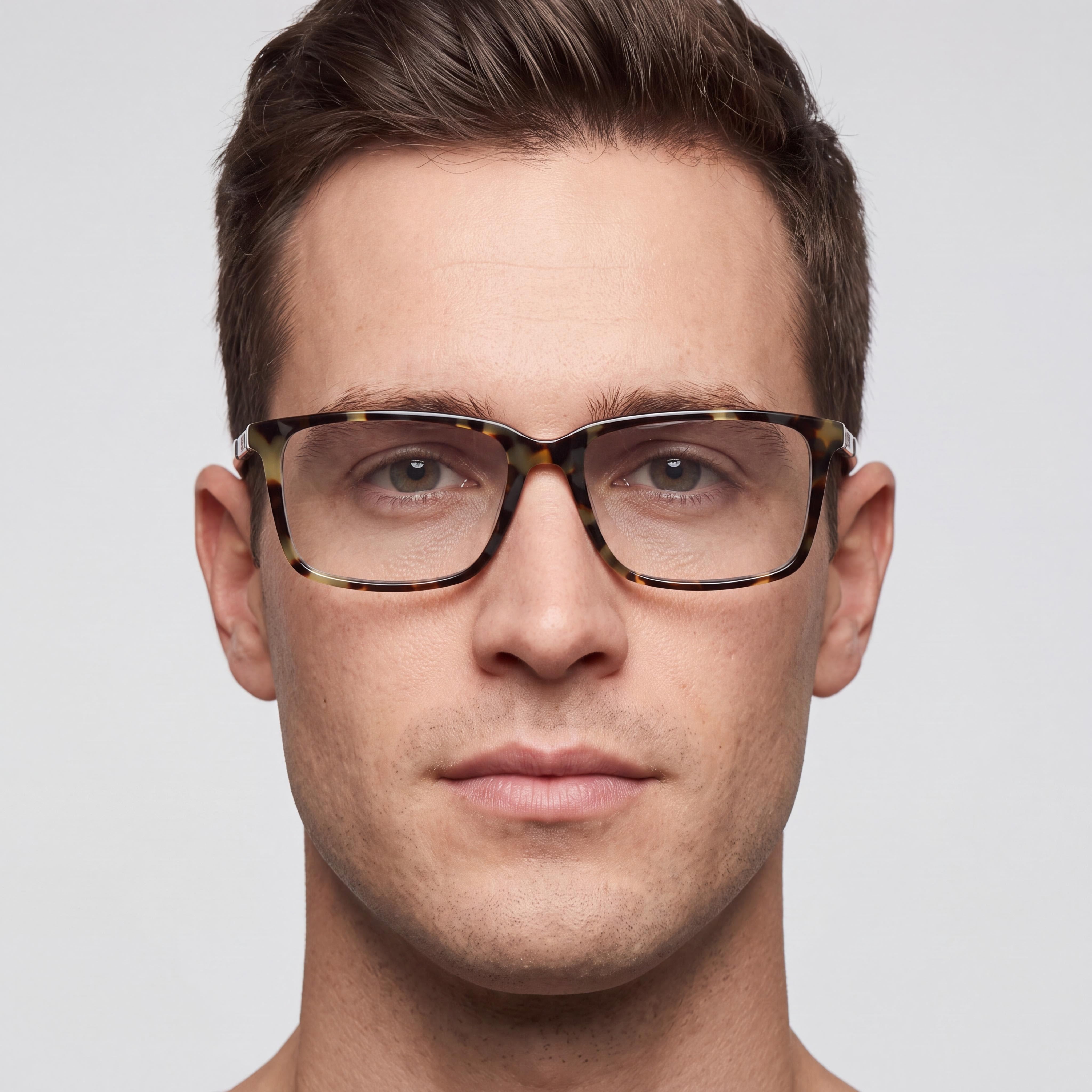 Kenneth Cole REACTION Kc0870 Men's Grey Plastic Frame Clear Polycarbonate Lenses 56mm, Photo 4