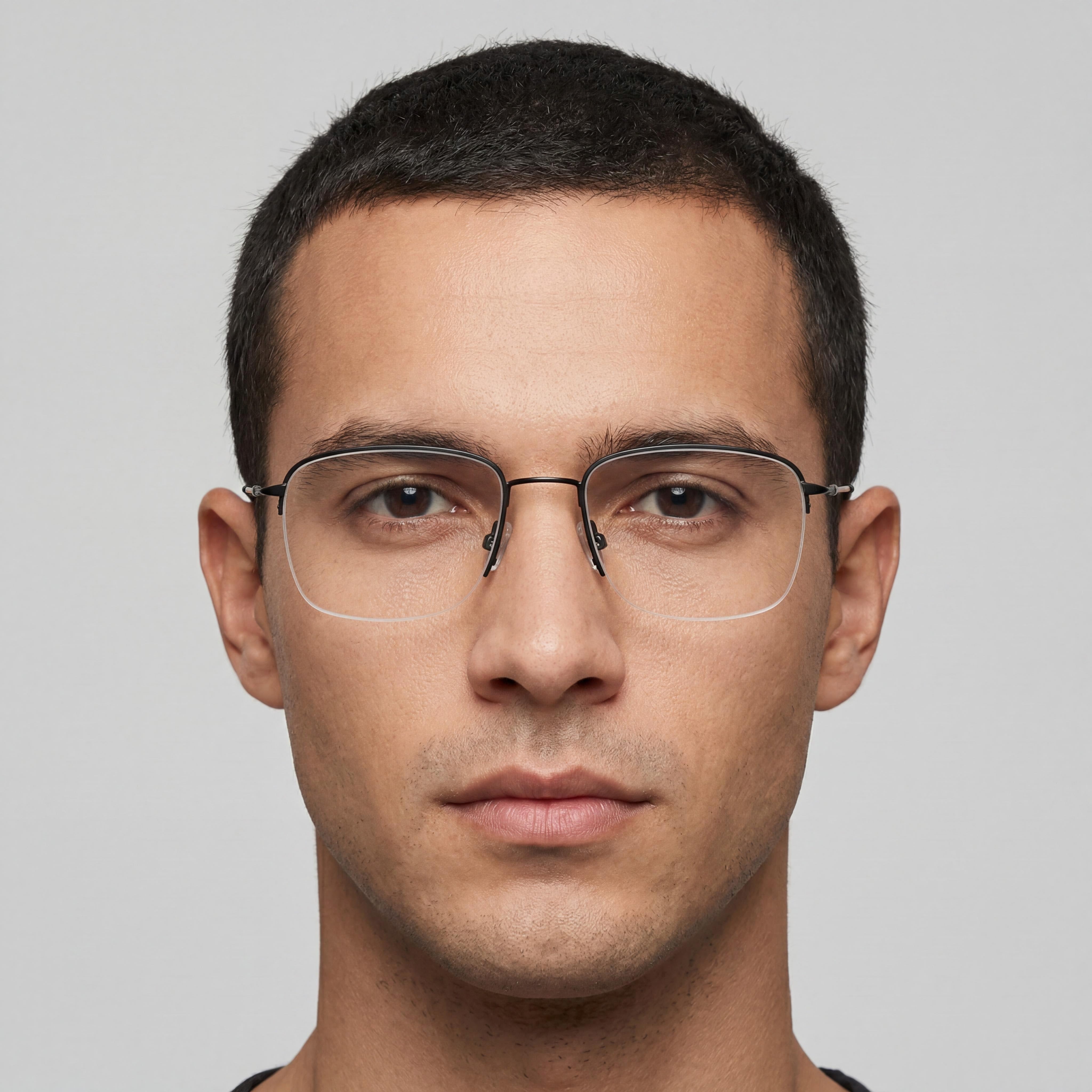 Flexon H6041 Unisex Sunglasses with Flexon Frames in Black, complemented by Black Lenses, 52mm, Photo 4