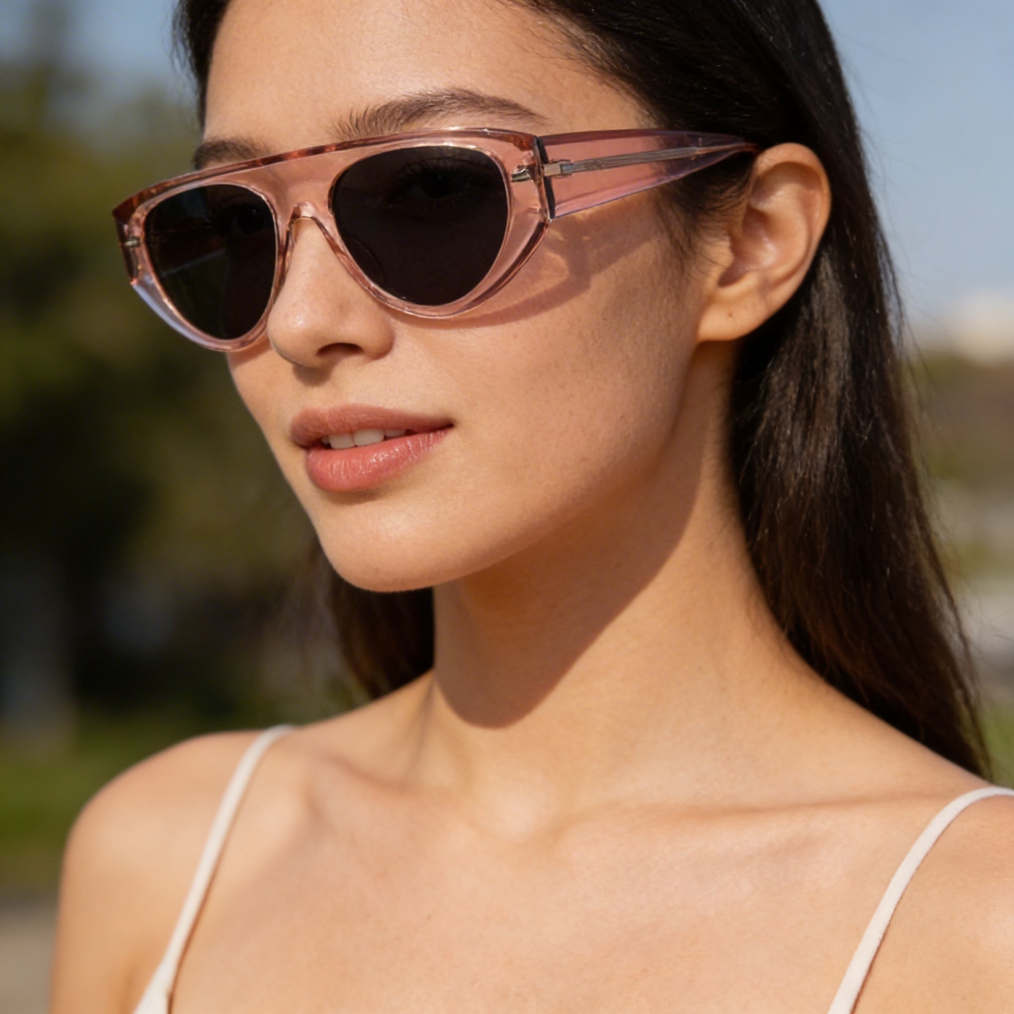 BOSS 1443/s Estilo Casual Unisex Montura Rosa de Eco-Aceite con Lentes de Policarbonato Rosas de 56mm, Photo 5