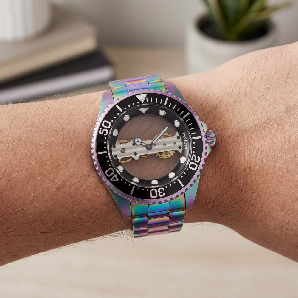 Invicta Pro Diver 26602 Unisex Rainbow Watch, 47mm