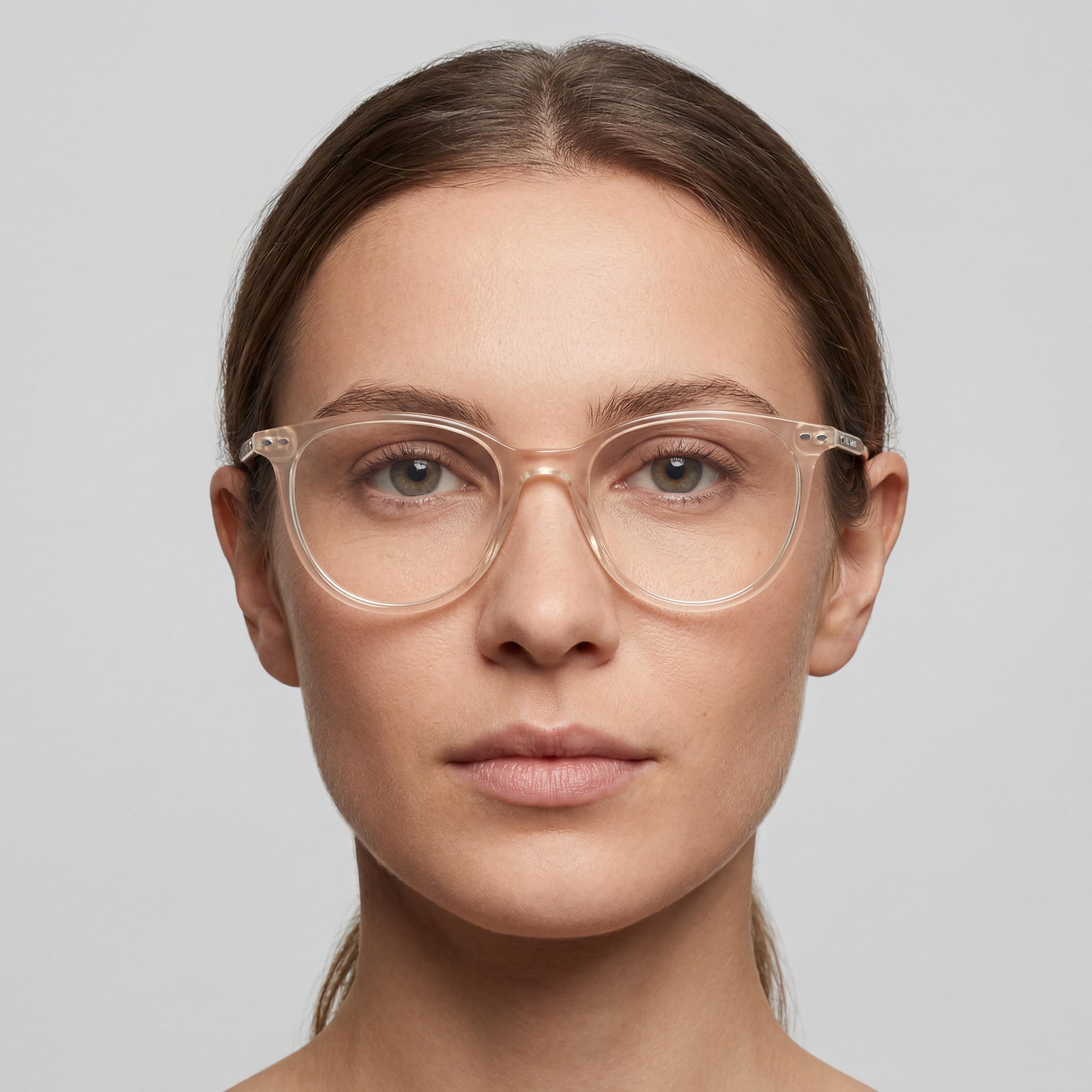 Isabel Marant Modern Nude Unisex Eyewear featuring Polycarbonate Lenses, 51mm Lens Width, Photo 4