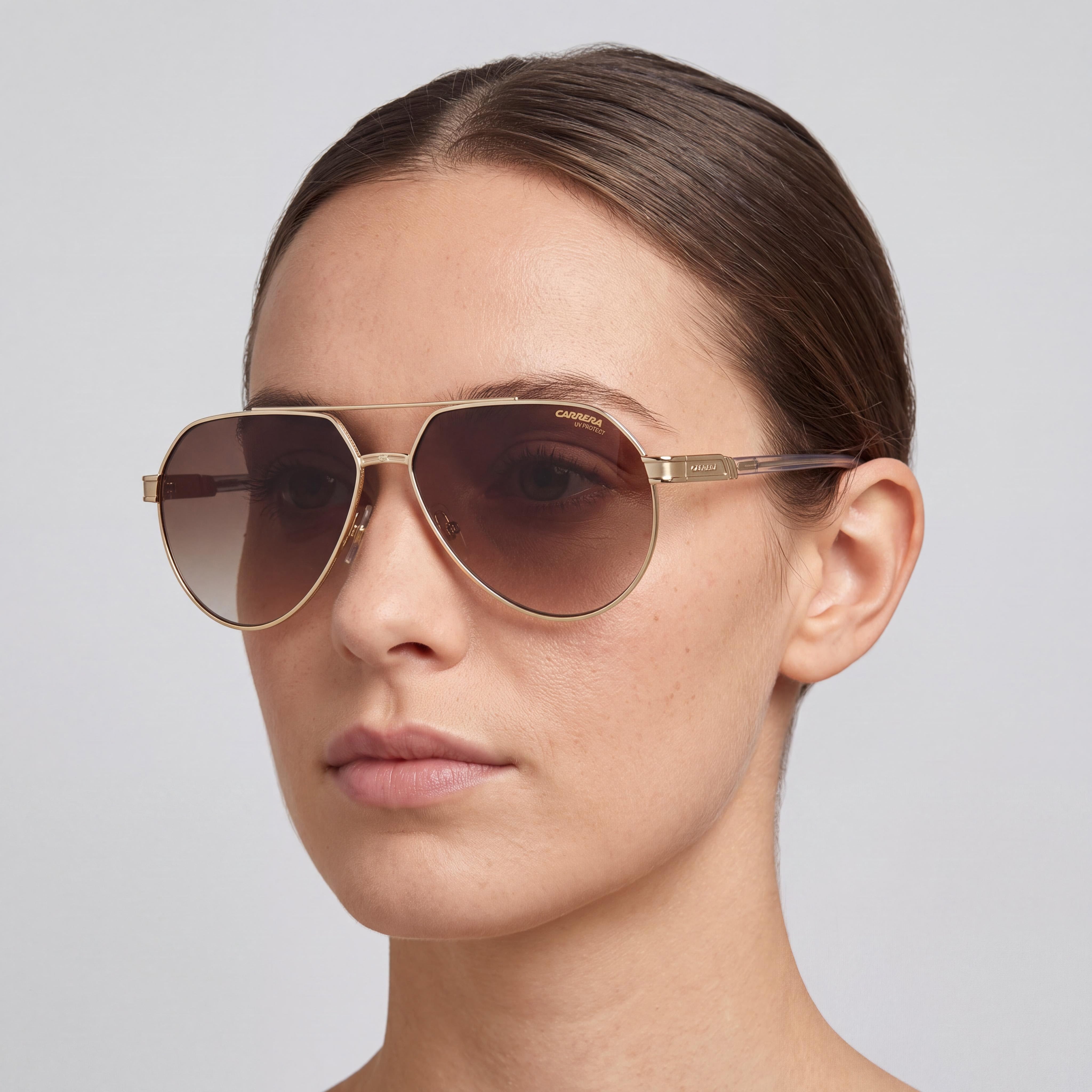 Carrera 1067/S Women's Gold Grey Metal Non- Sunglasses 62mm, Photo 3
