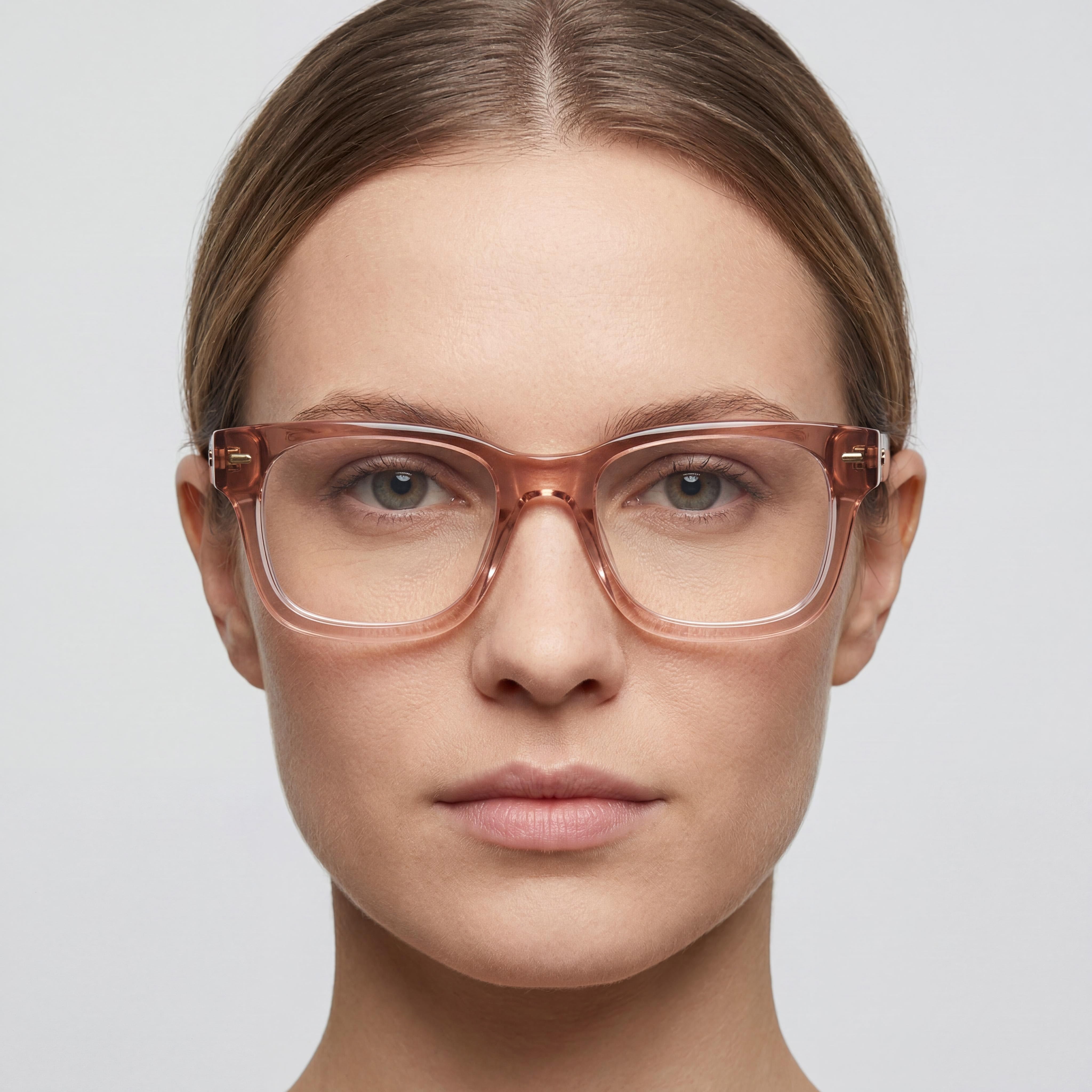 Carrera 3021 Women's Pink Beige Plastic Frame Eyewear, Lens Width 52mm, Bridge 19mm, Temple 140mm, Photo 4