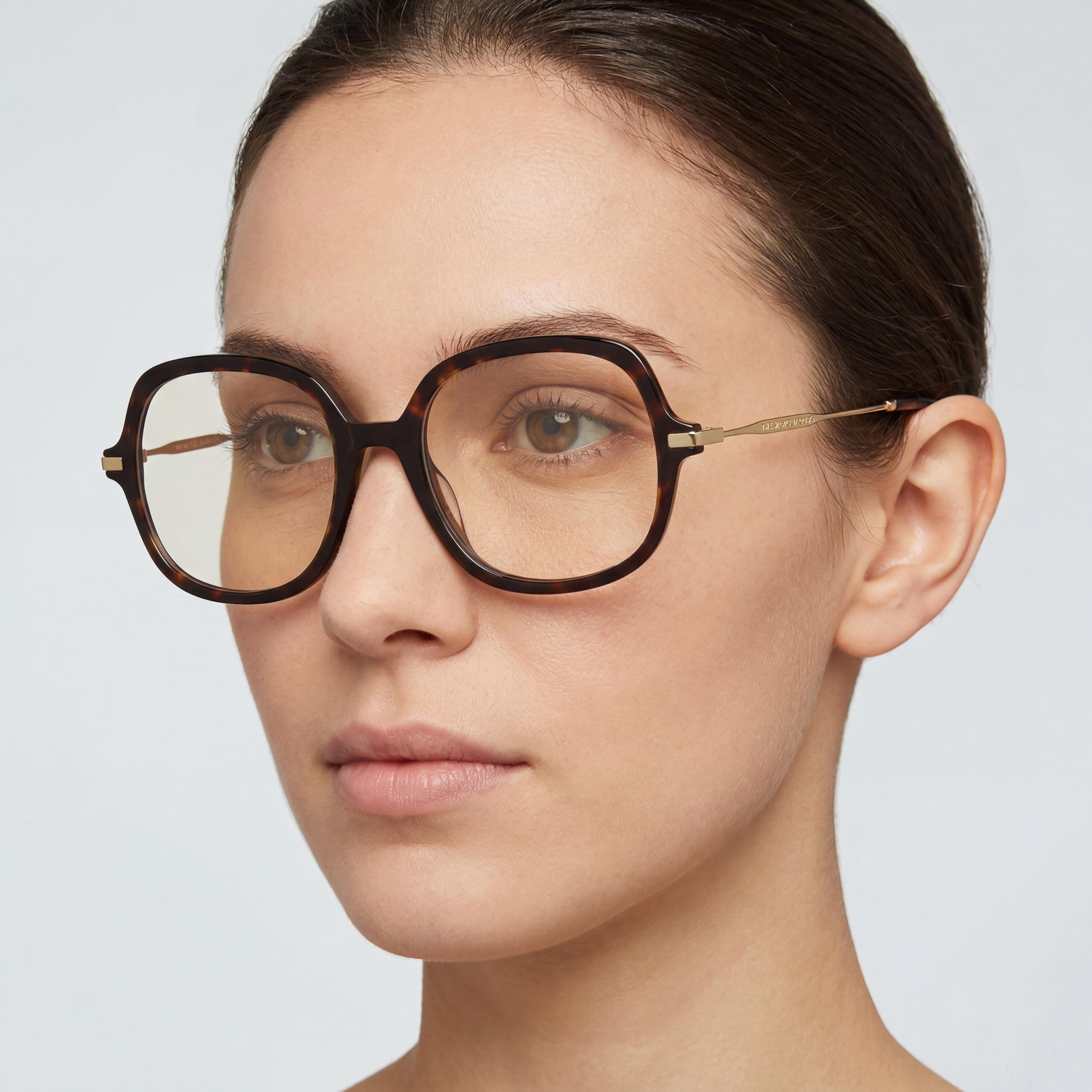 Marc Jacobs Women's Comtemporary Havana Acetate Optical Eyeglasses with Polycarbonate Lenses 53mm, Photo 3