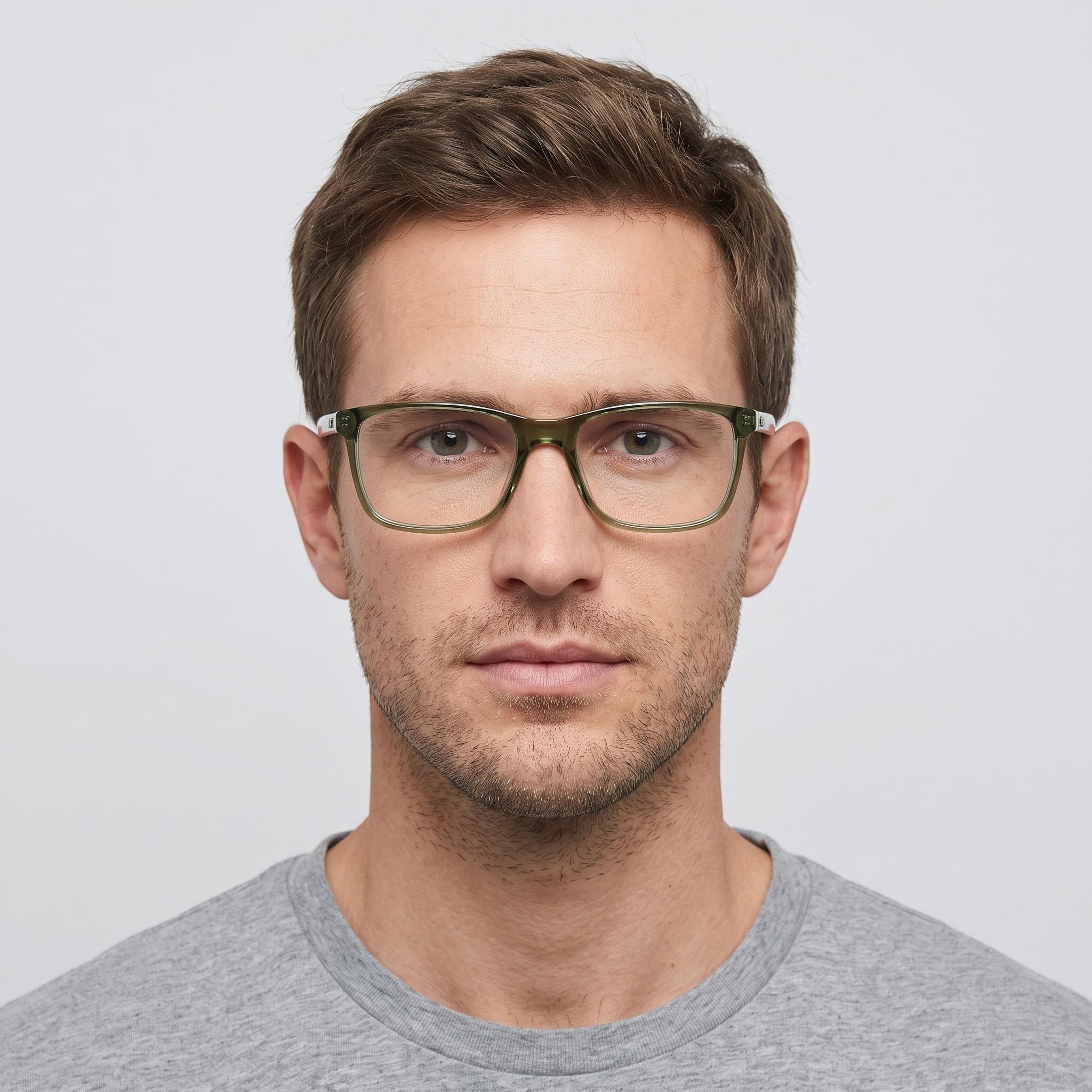 Hugo Boss 1570 Unisex Green Plastic Frame Green Polycarbonate Lenses Sunglasses 54mm Lens Width, Photo 5